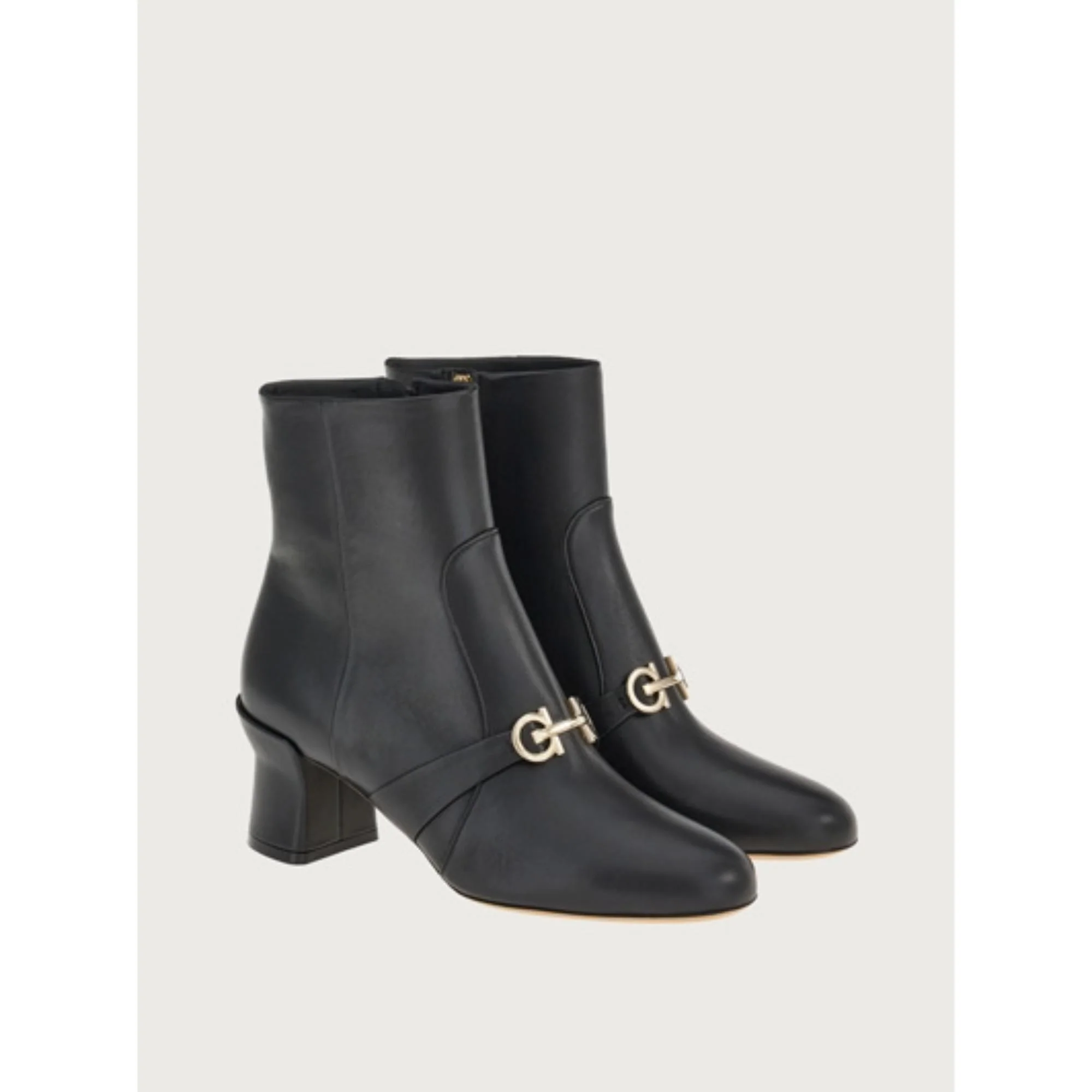 Bootie with Gancini Ornament - Black - Image 4