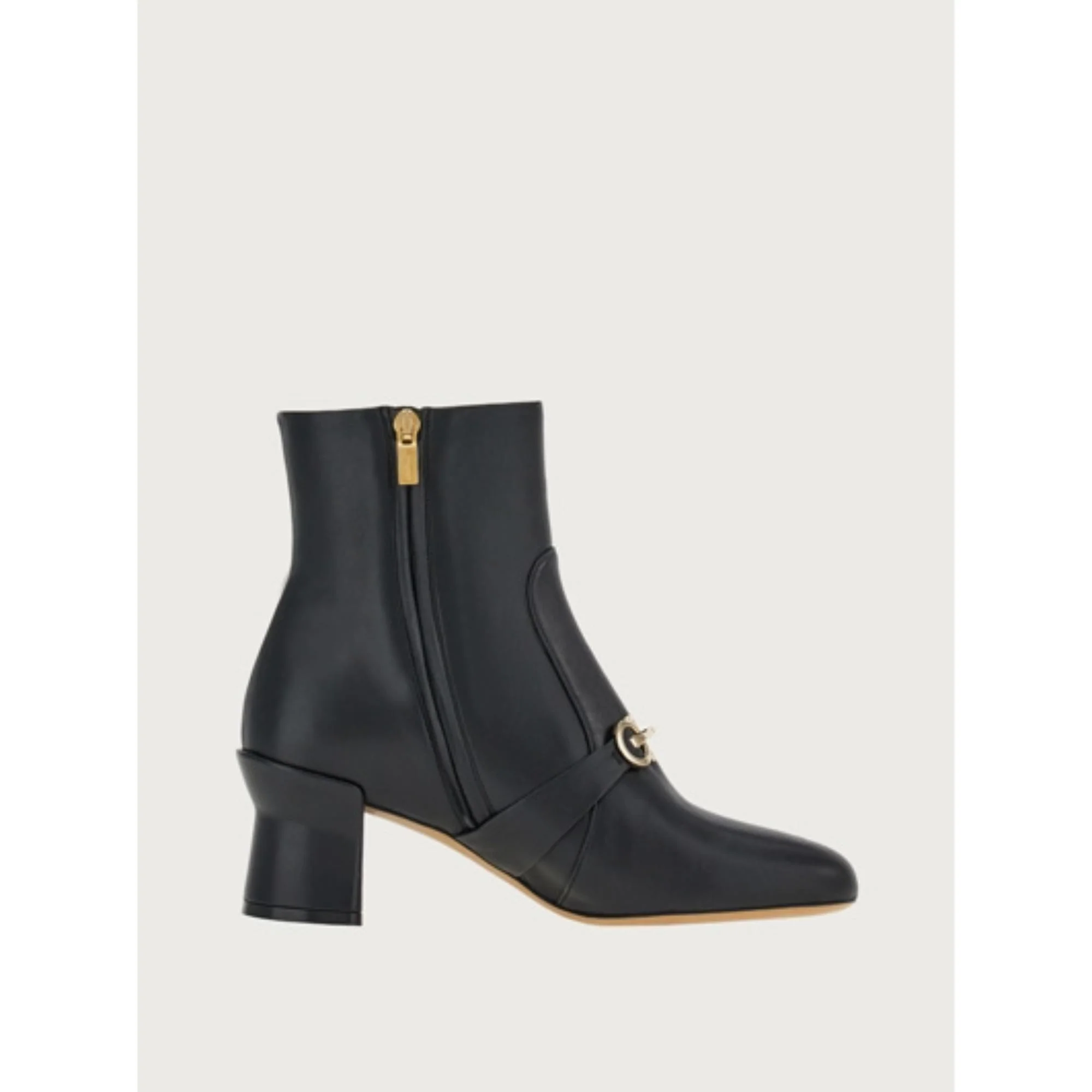 Bootie with Gancini Ornament - Black - Image 5