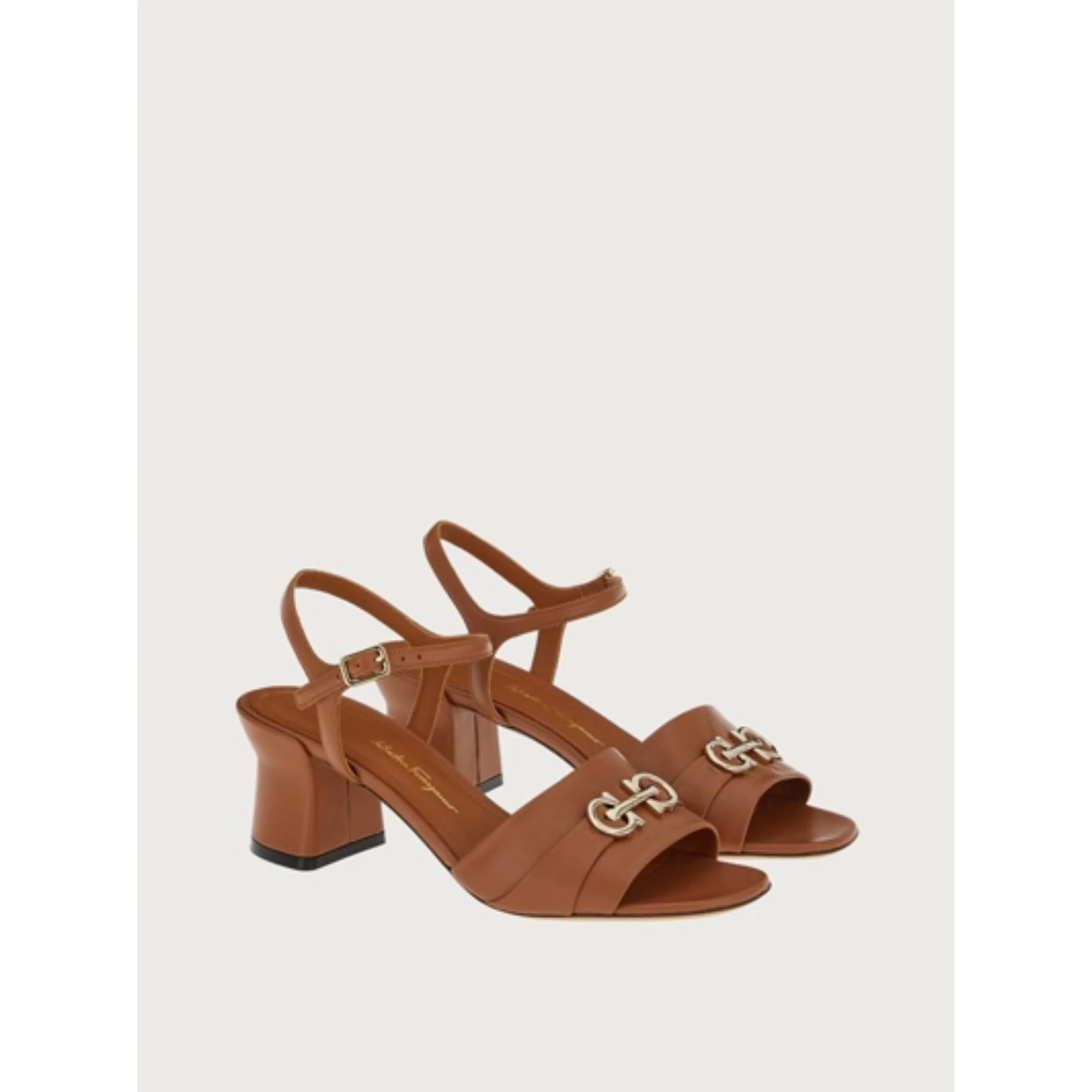 Sandals with Gancini Ornament - Sella - Image 3