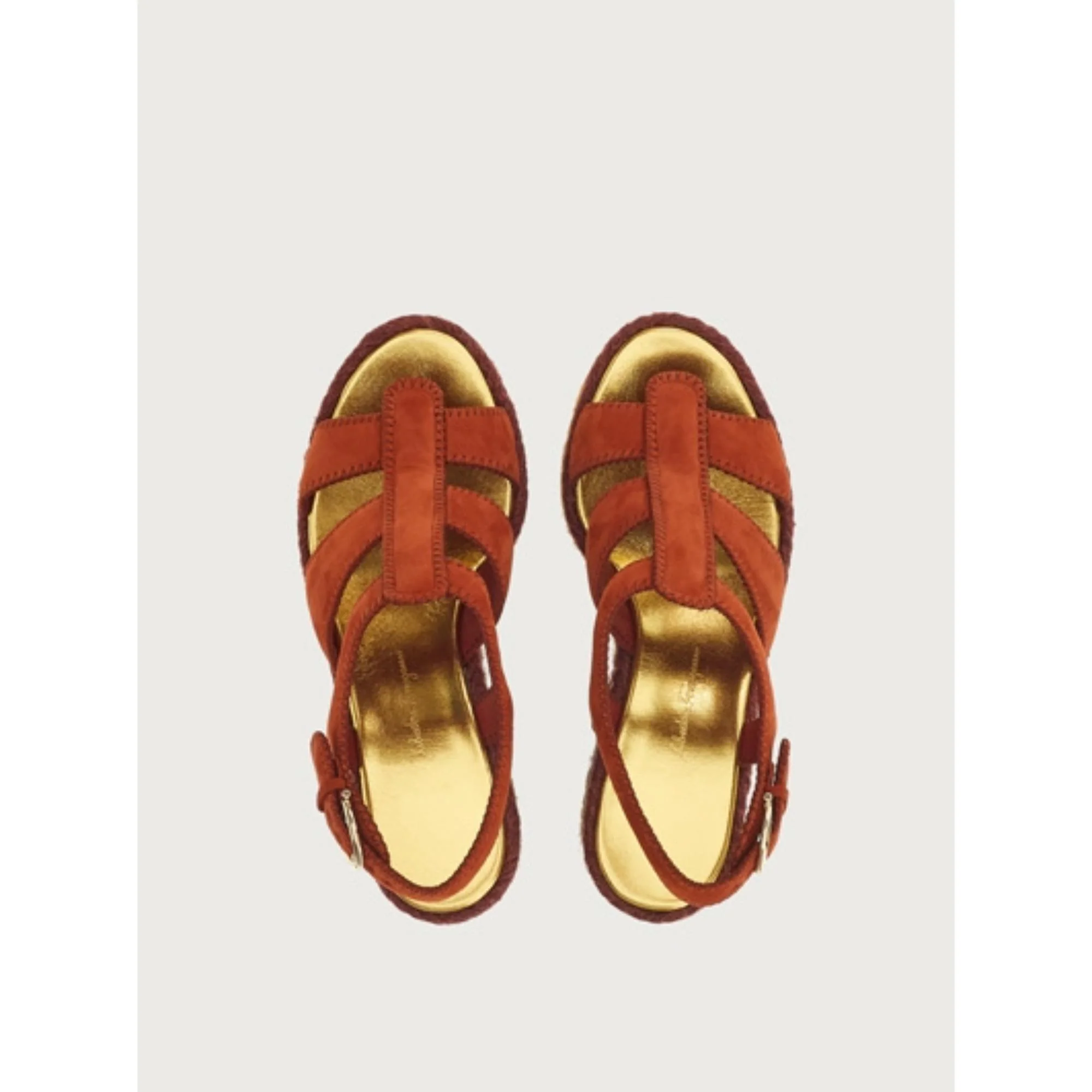Espadrilles Wedges - Ramas/Gold - Image 2