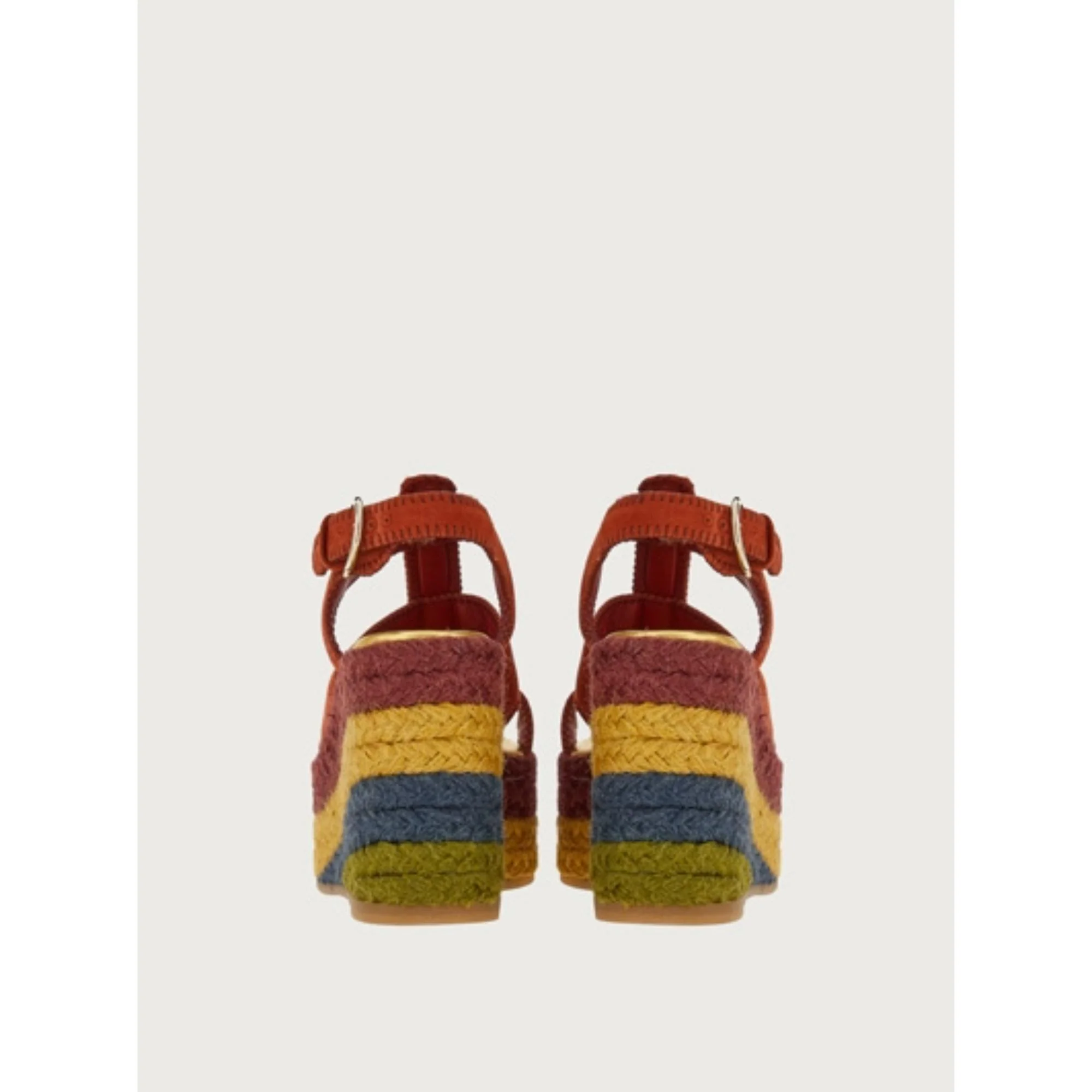 Espadrilles Wedges - Ramas/Gold - Image 3