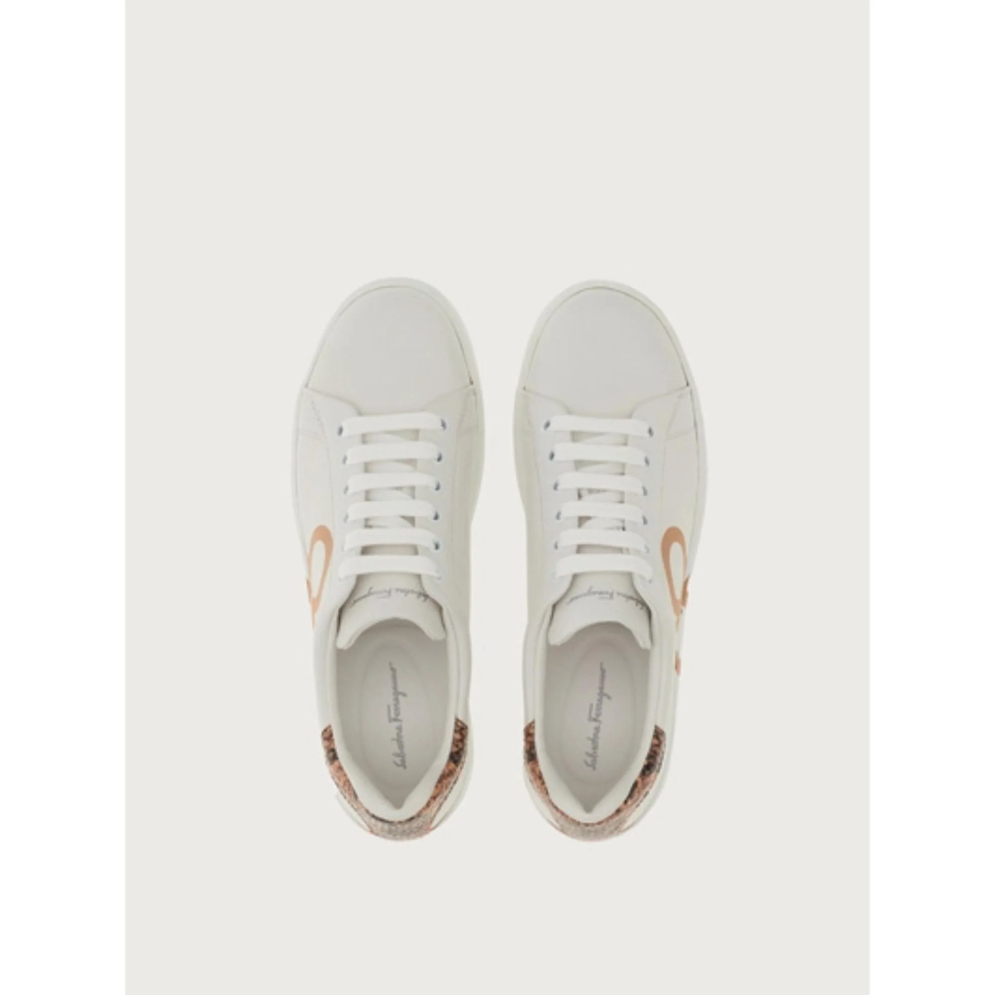 Gancini Sneakers - Amaretti/Optic White - Image 2