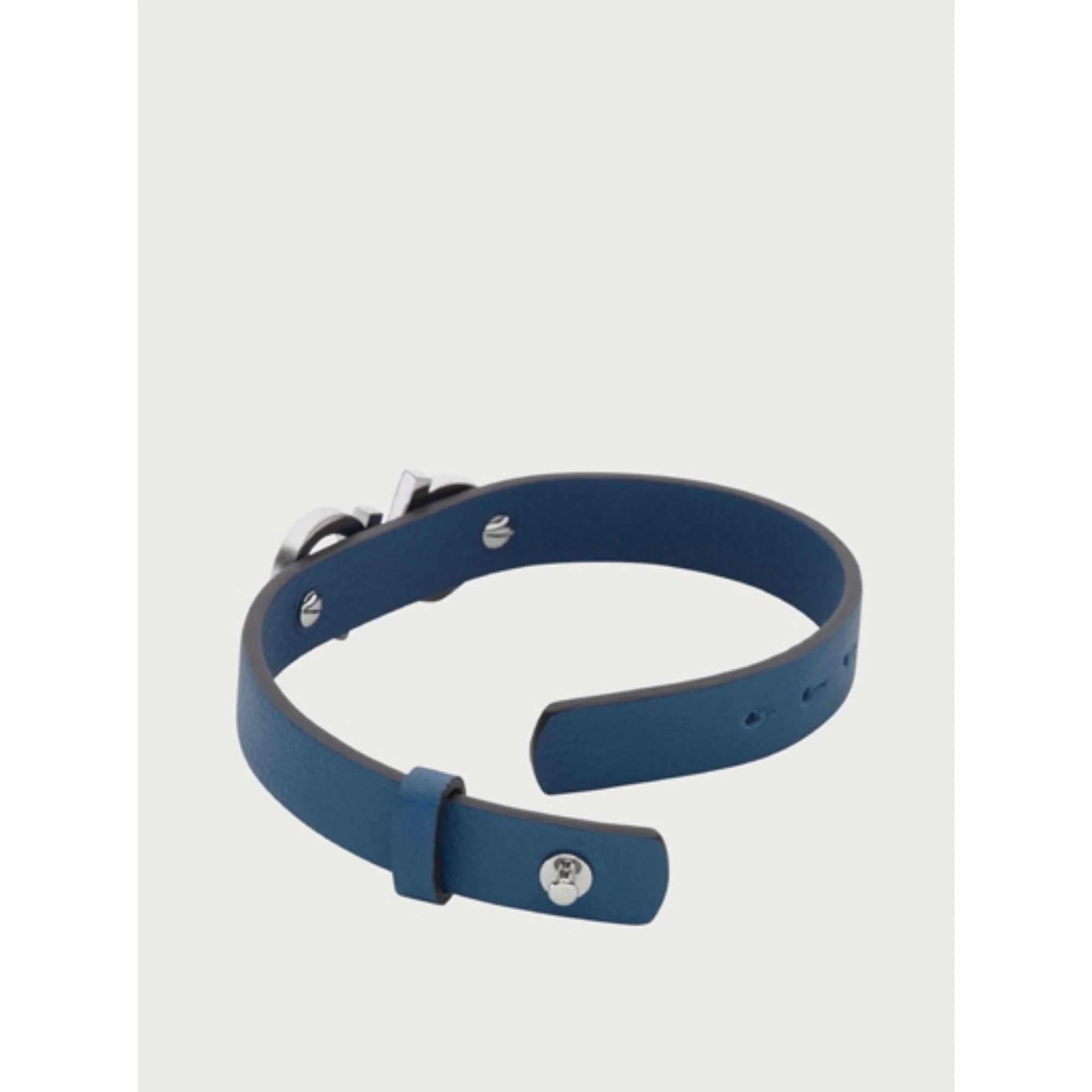 Gancini Bracelet - Denim - Image 2