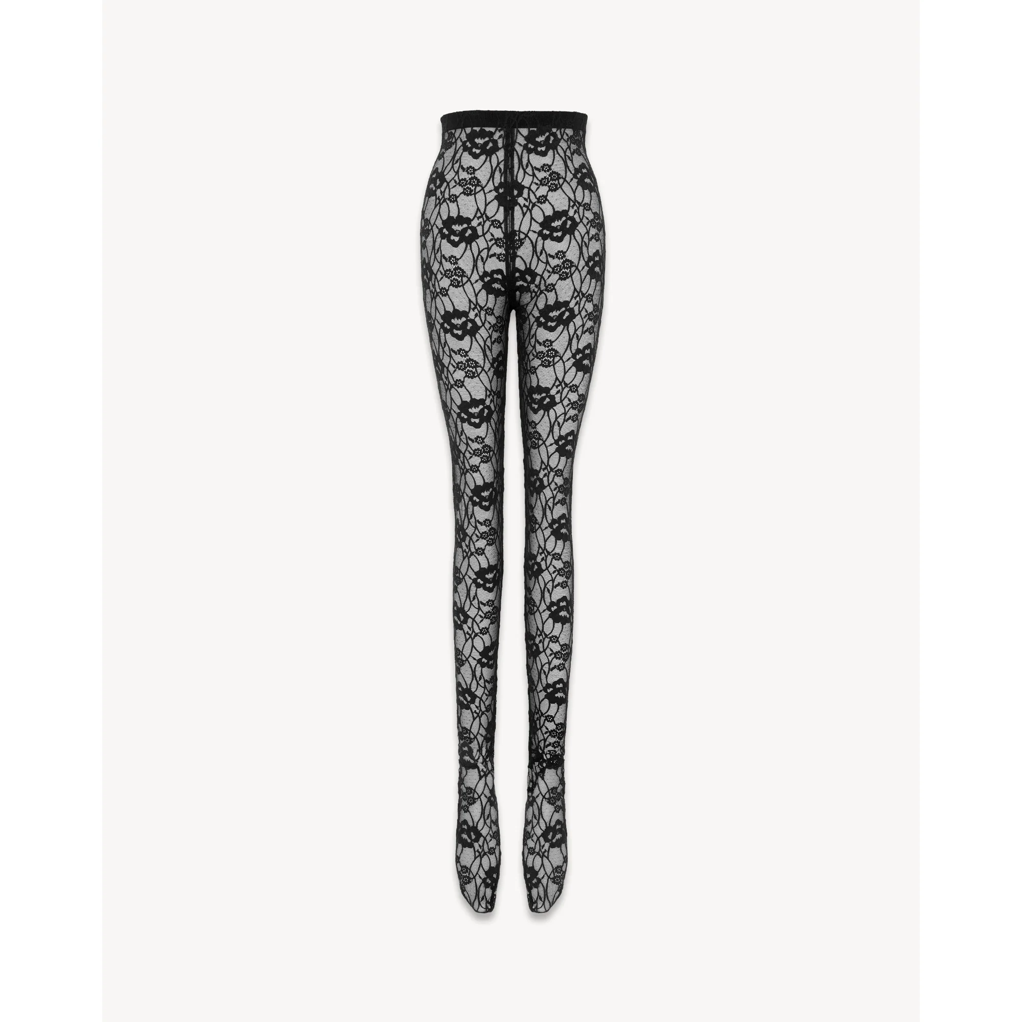 Legging Dentelle Stretch Poppy - Noir