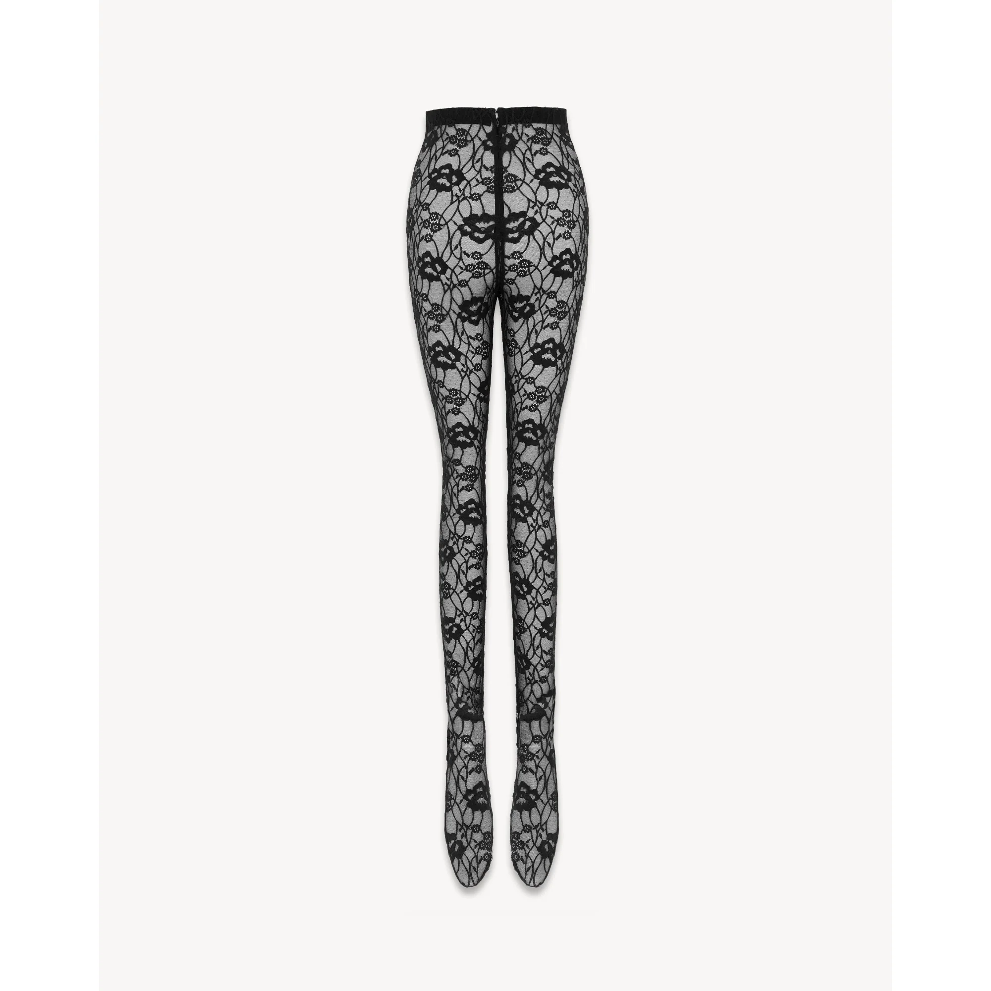 Legging Dentelle Stretch Poppy - Noir - Image 2