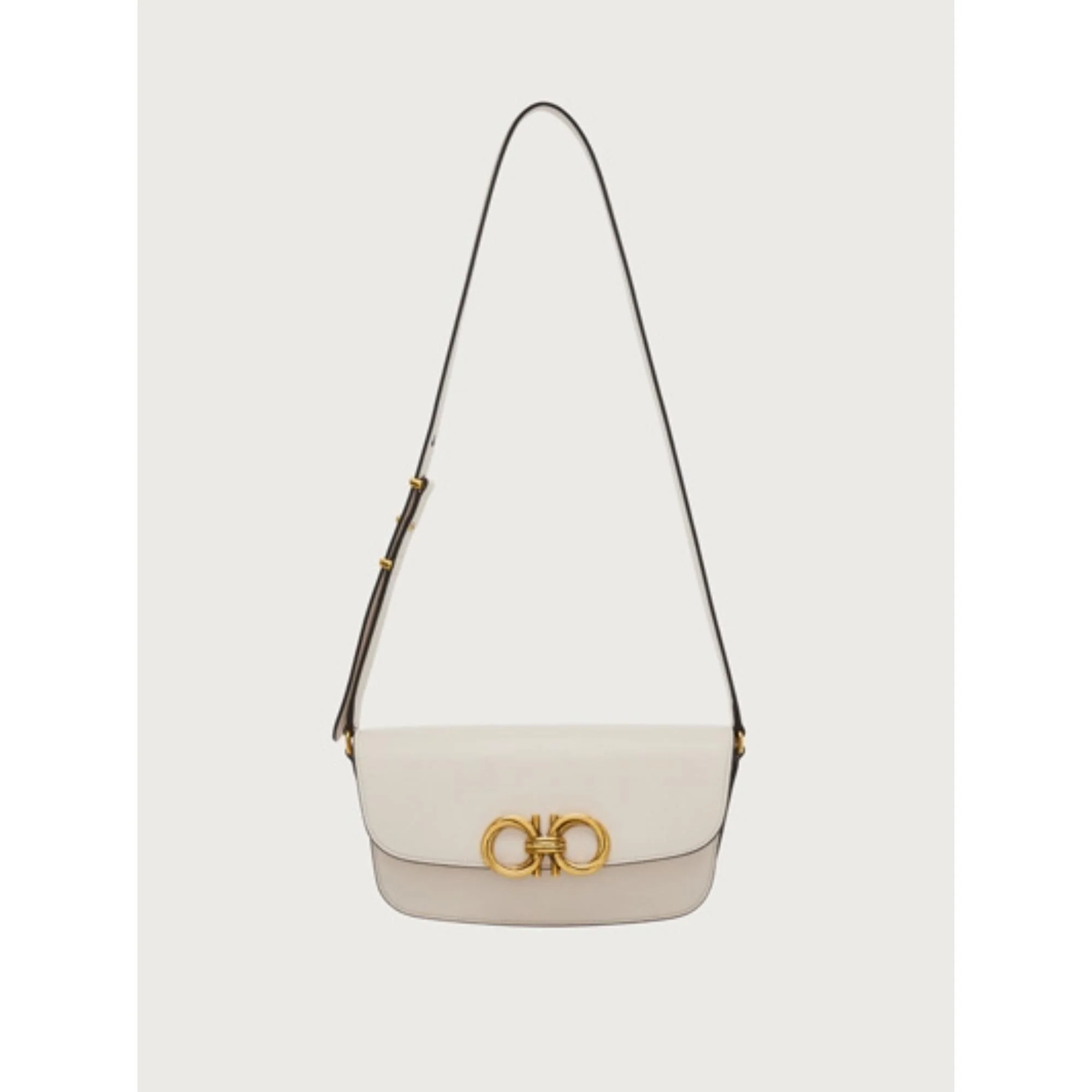Trapezio Small Crossbody Bag - Bone