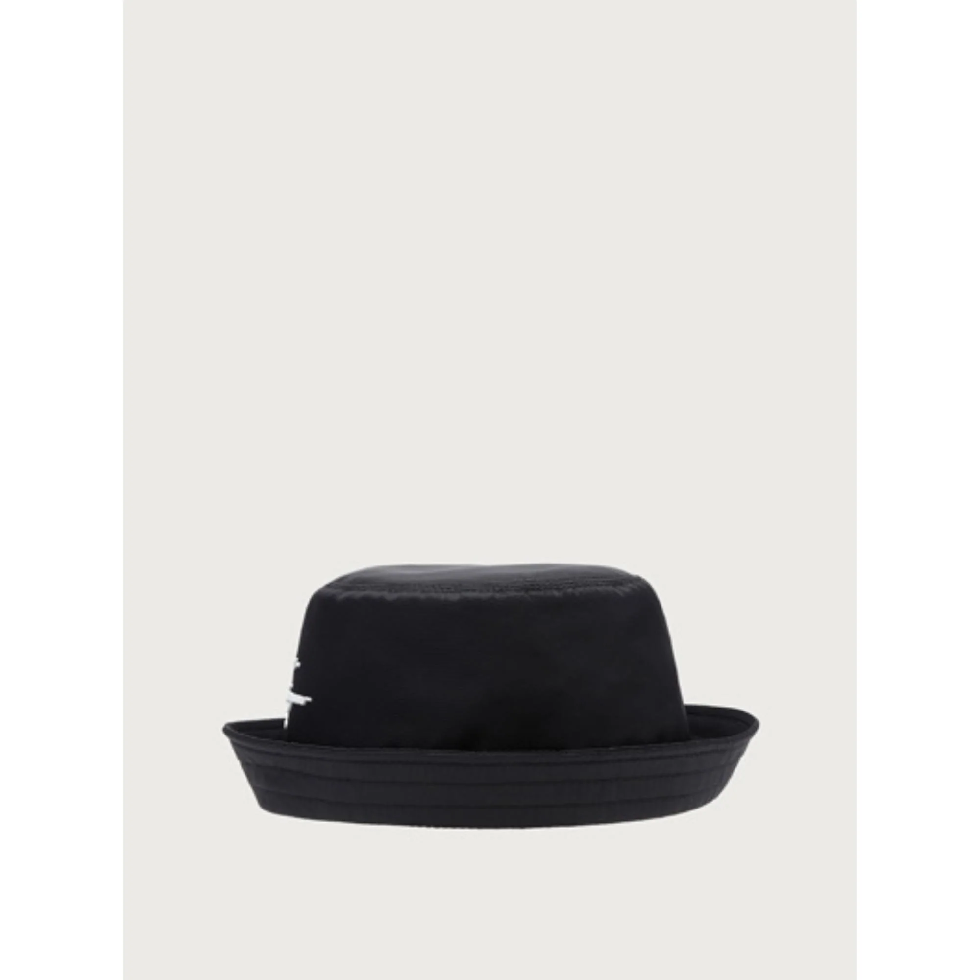 Nylon Bucket Hat - Black - Image 2