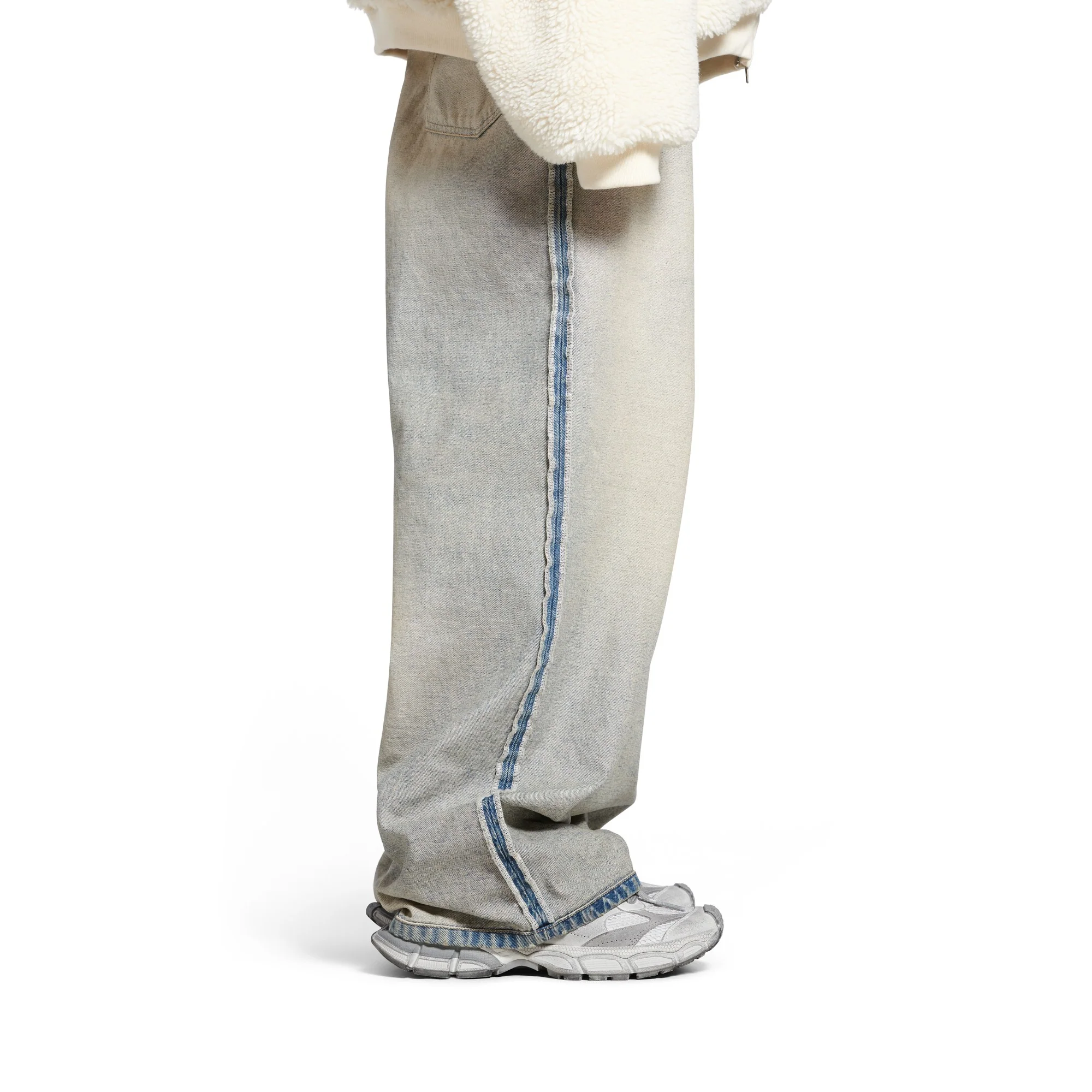 3Xl Monocolor/Suede/W - Light Grey Mix - Image 4
