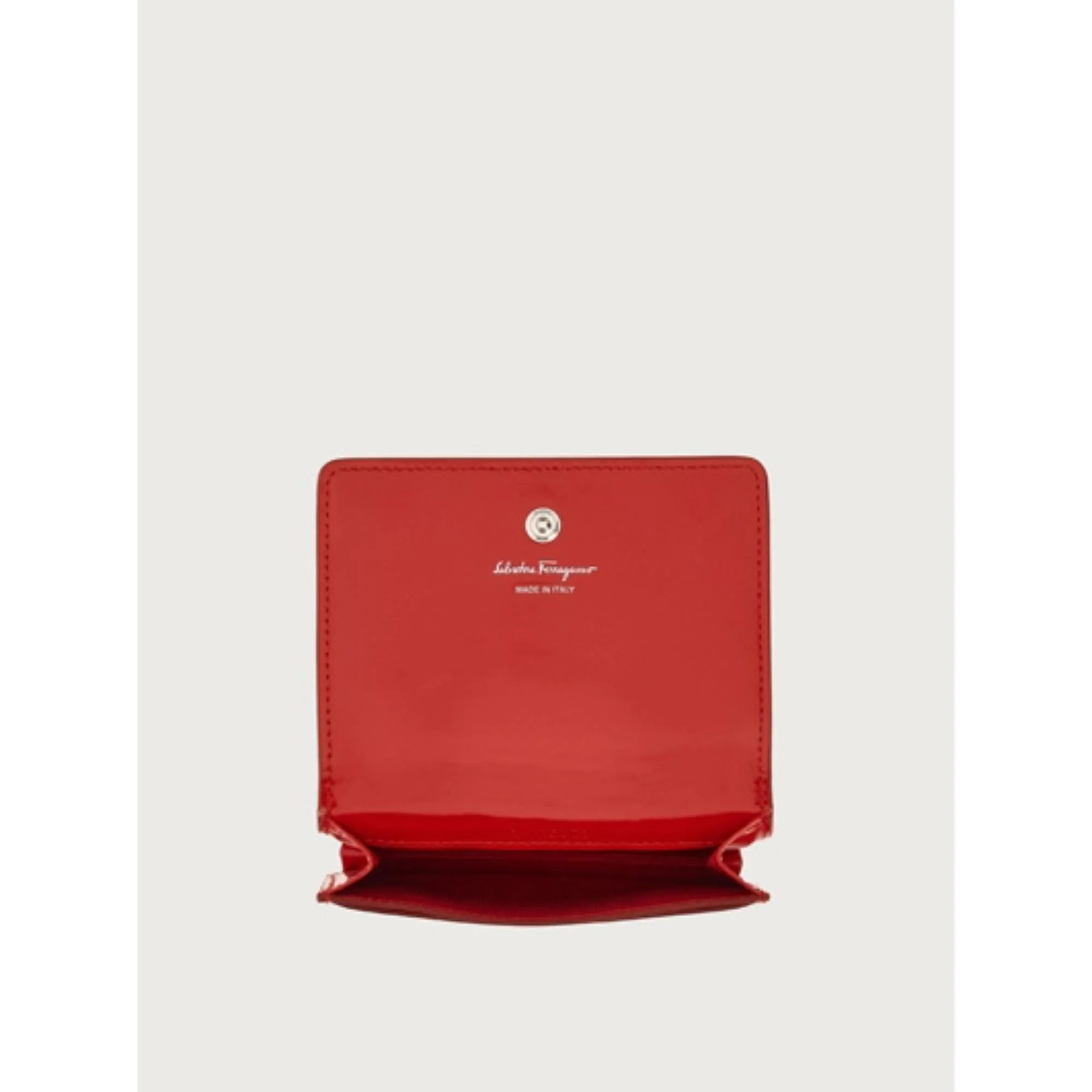 Gancini Credit Card Holder - Flame Red - Image 4