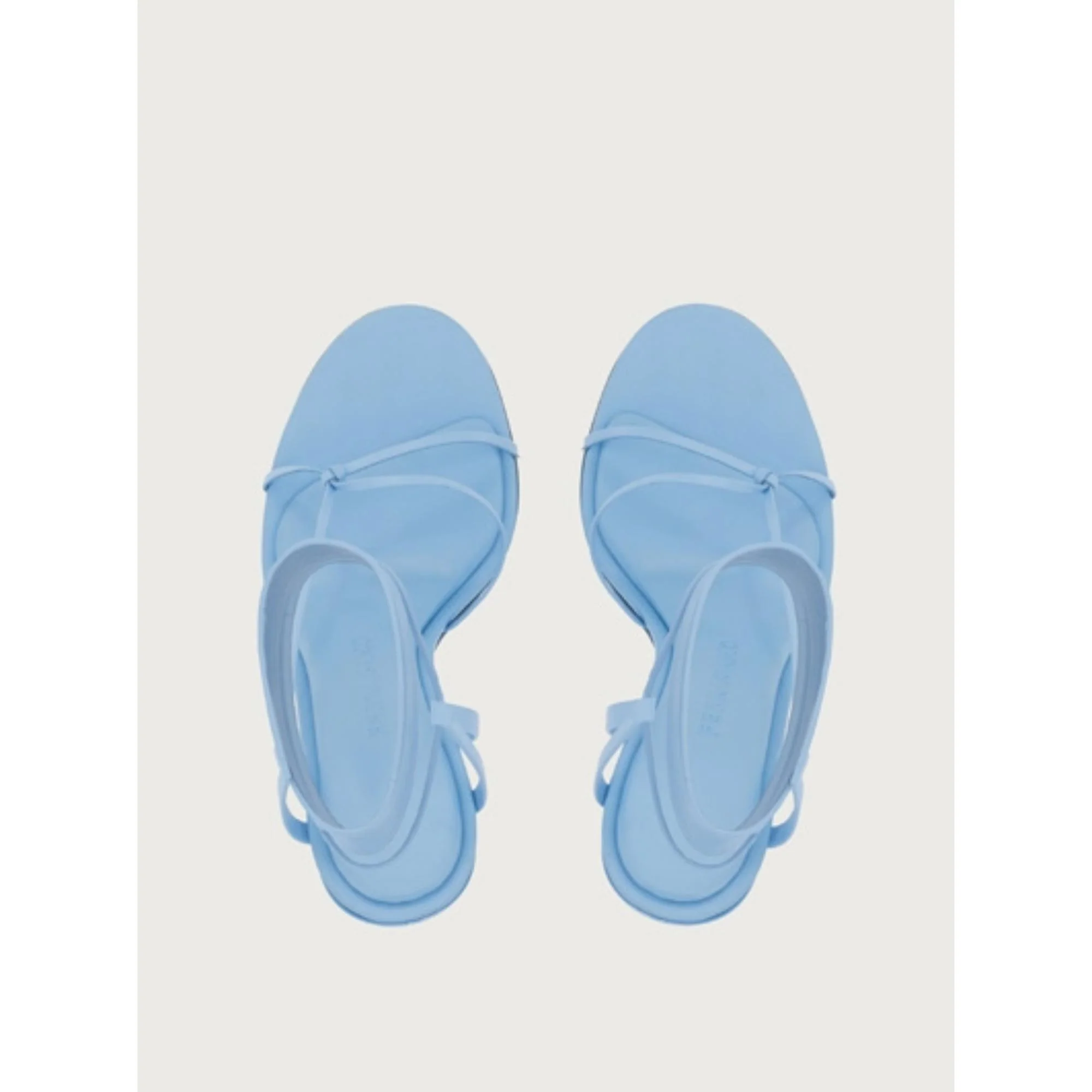 Sandals with Stiletto Heel - Sky Blue - Image 2