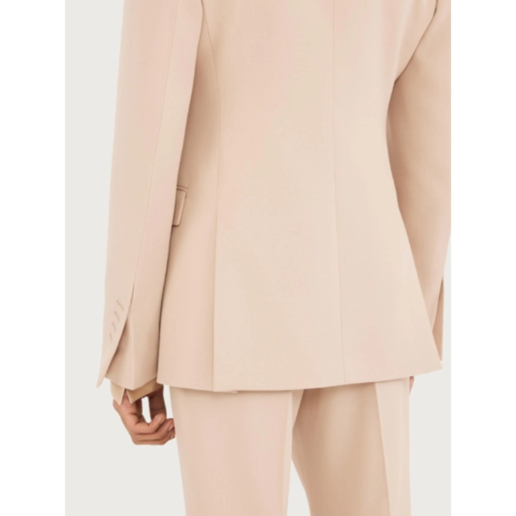Single Breasted Suit - Stone - Image 4