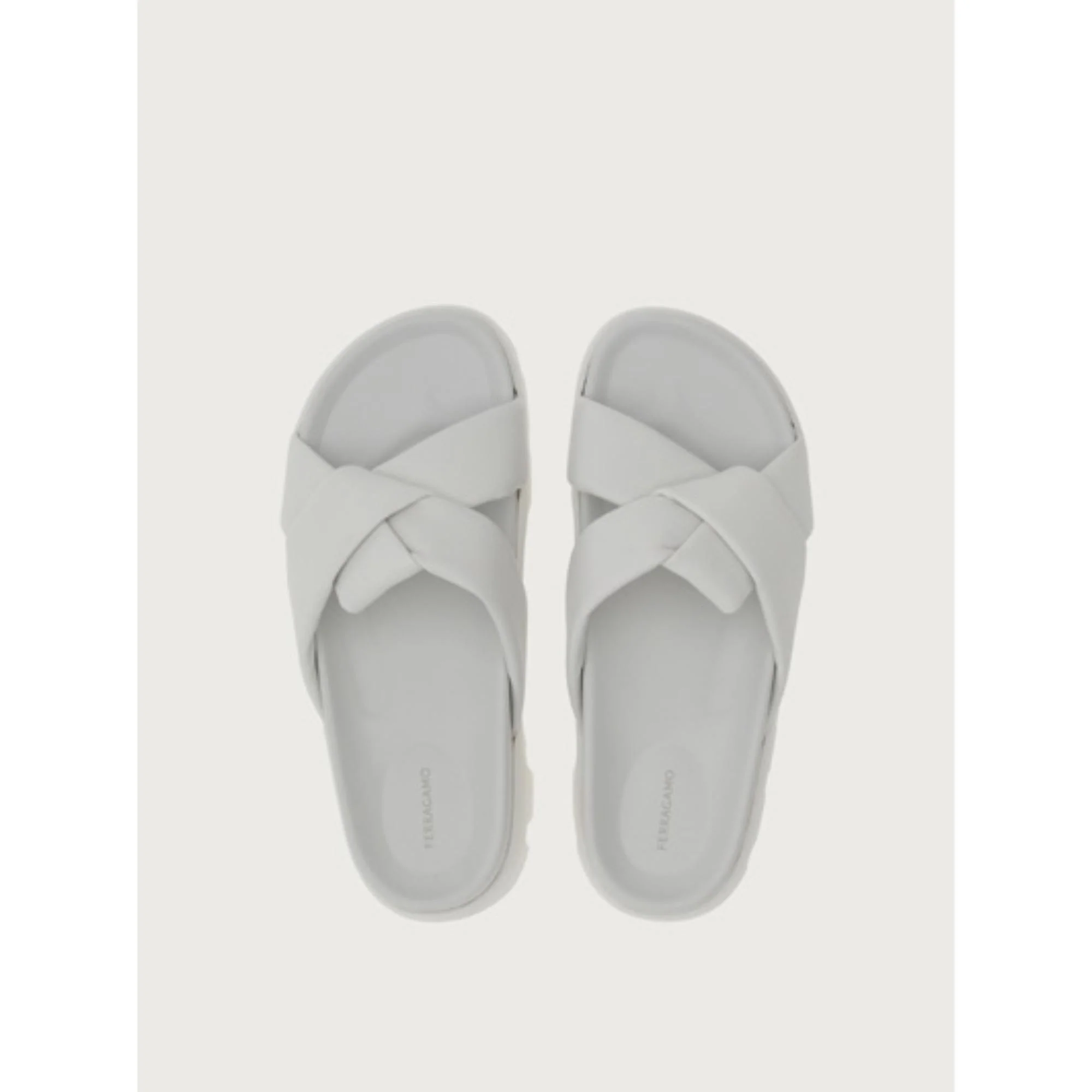 Sporty Slider with Origami Knot - Optic White - Image 2