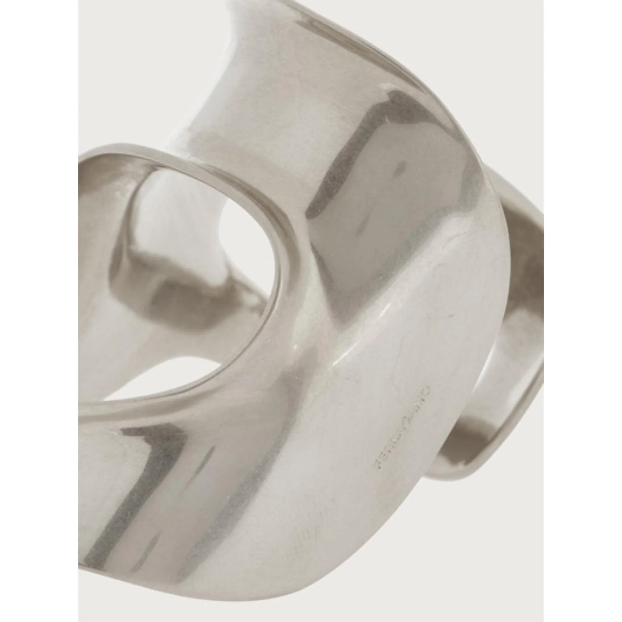 Sculptural Bracelet - Palladium - Image 2