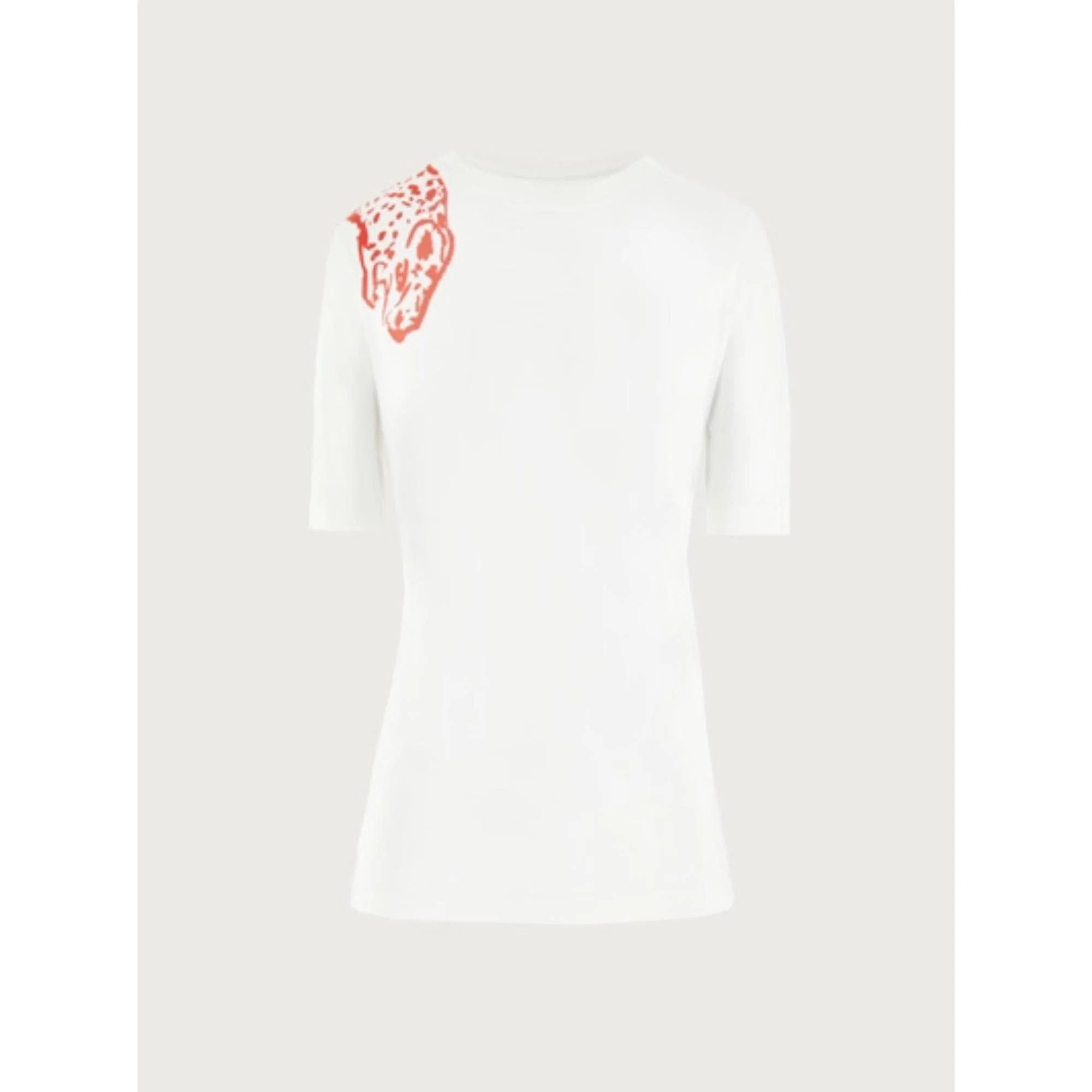 Jaguar Print T-Shirt - White