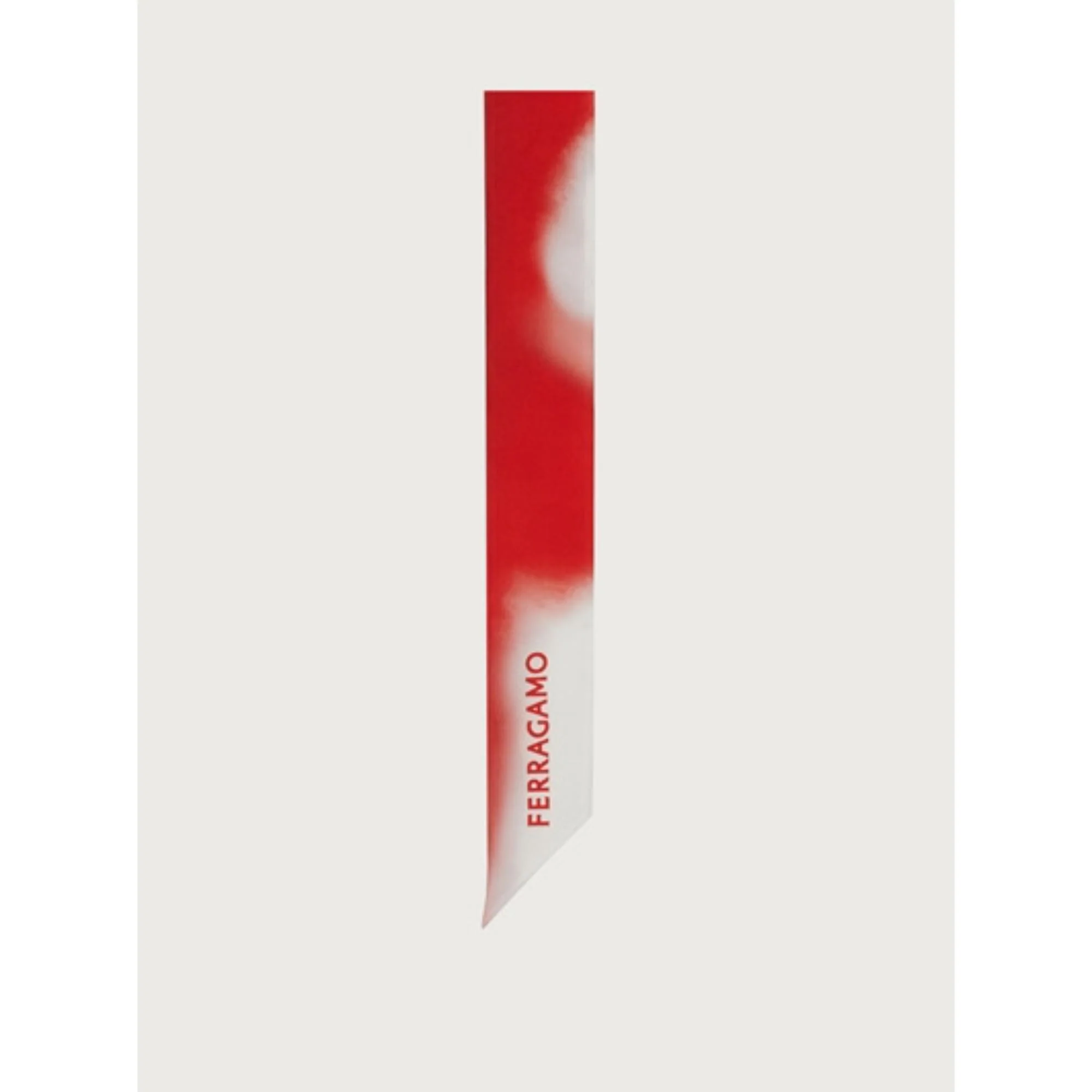 Ombre Print Headscarf - Red - Image 3