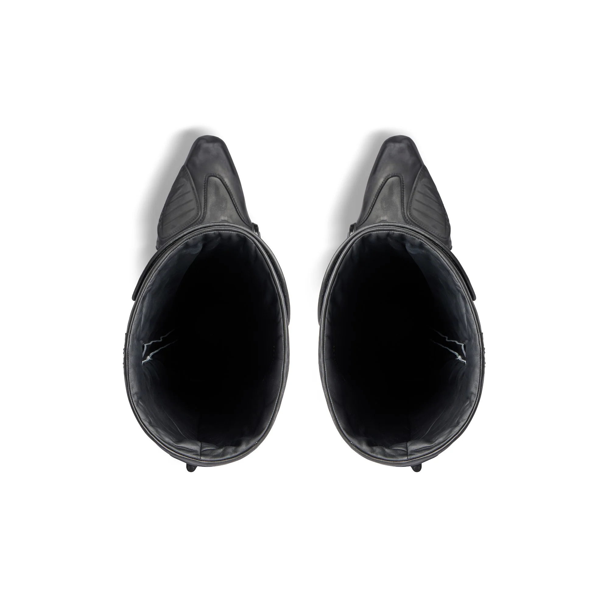 Biker Boot Mix Leat/Tpu - Black - Image 2