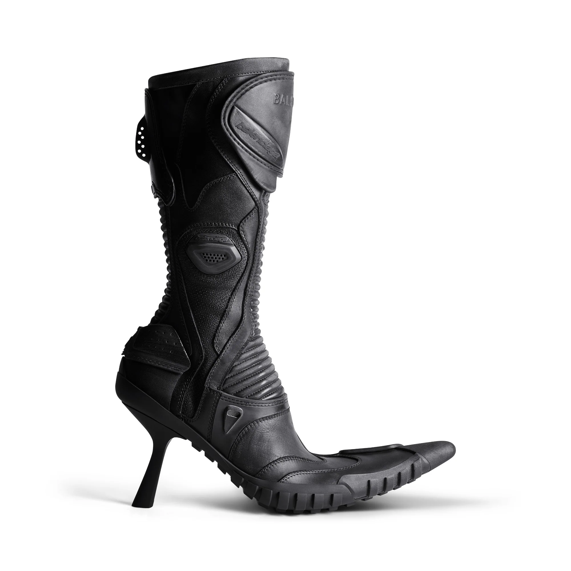 Biker Bootie H90 Calf/Tpu - Black