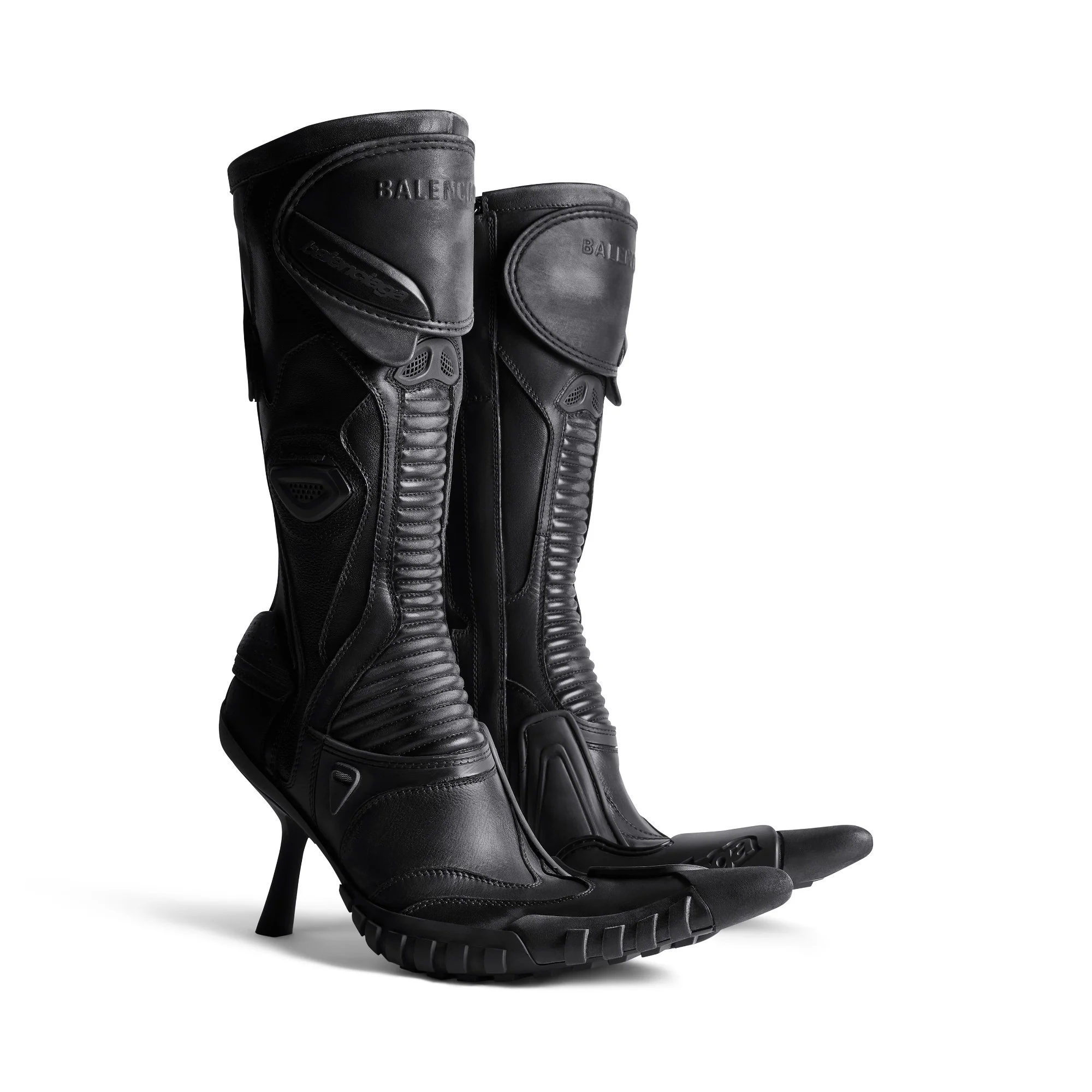 Biker Bootie H90 Calf/Tpu - Black - Image 7