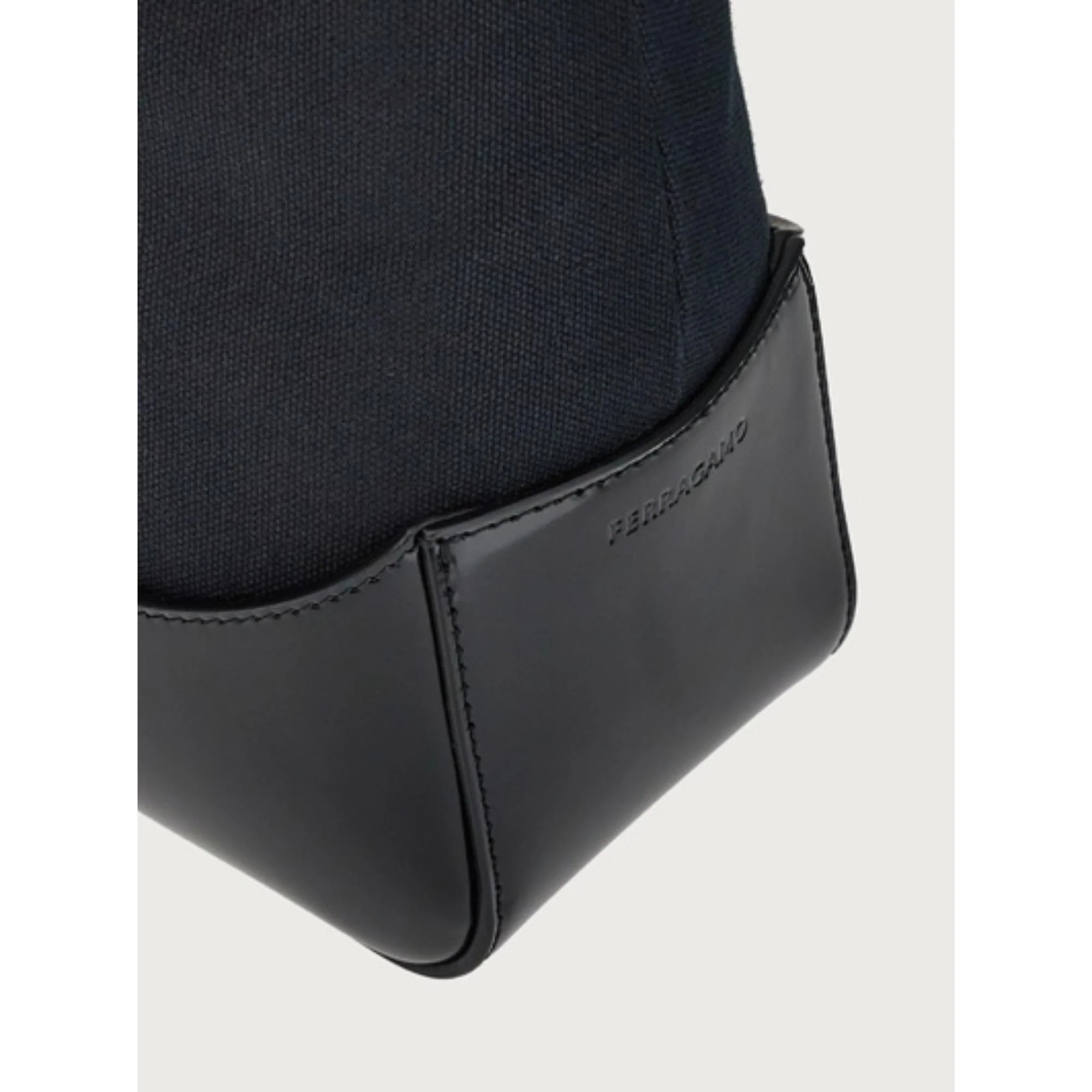 Shoulder Bag with Cut-Out Detailing - Black - Image 5