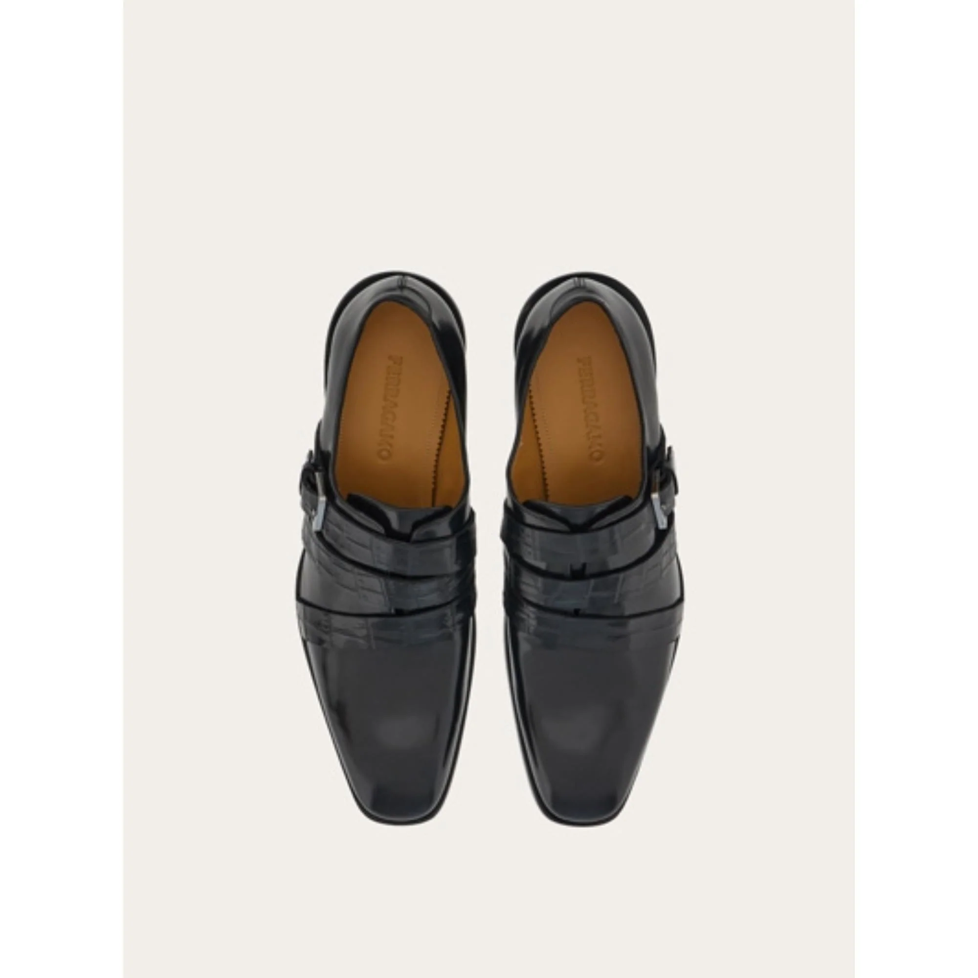 Side Buckle Shoe - Black - Image 2