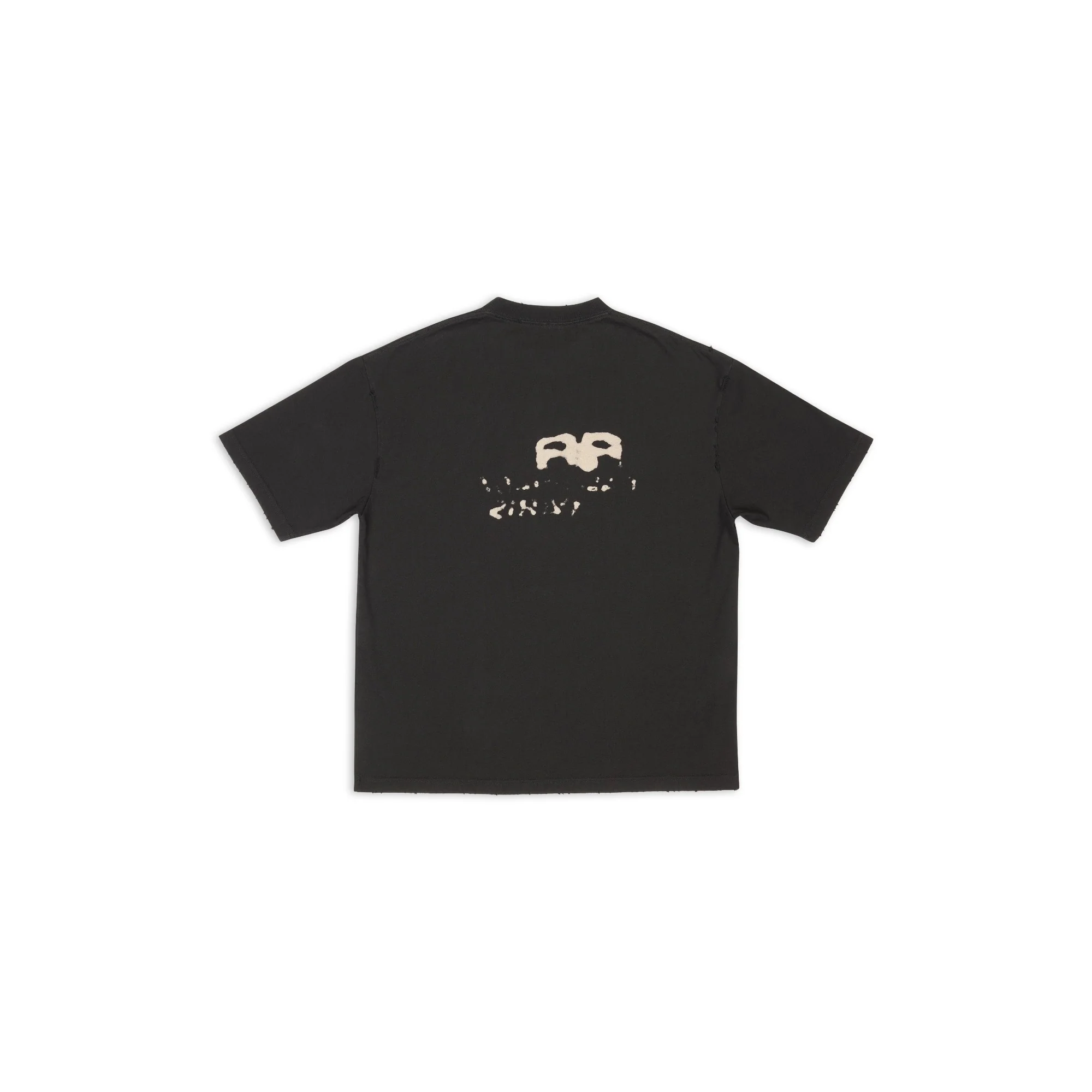 Medium Fit T-Shirt - Black/Ecru - Image 2