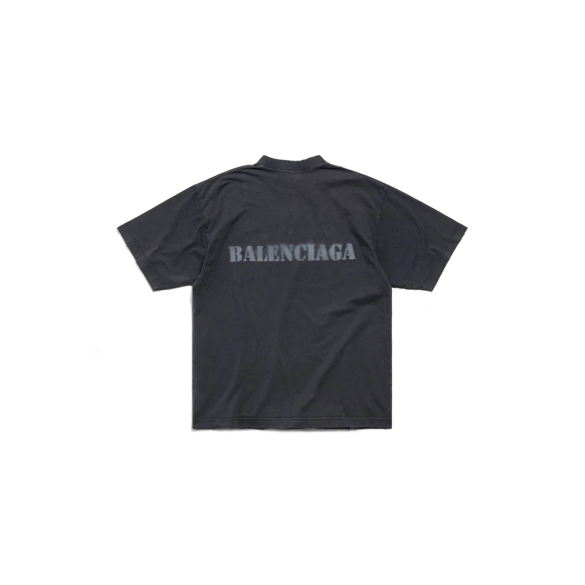 Medium Fit T-Shirt - Faded Black/Anthracite - Image 2