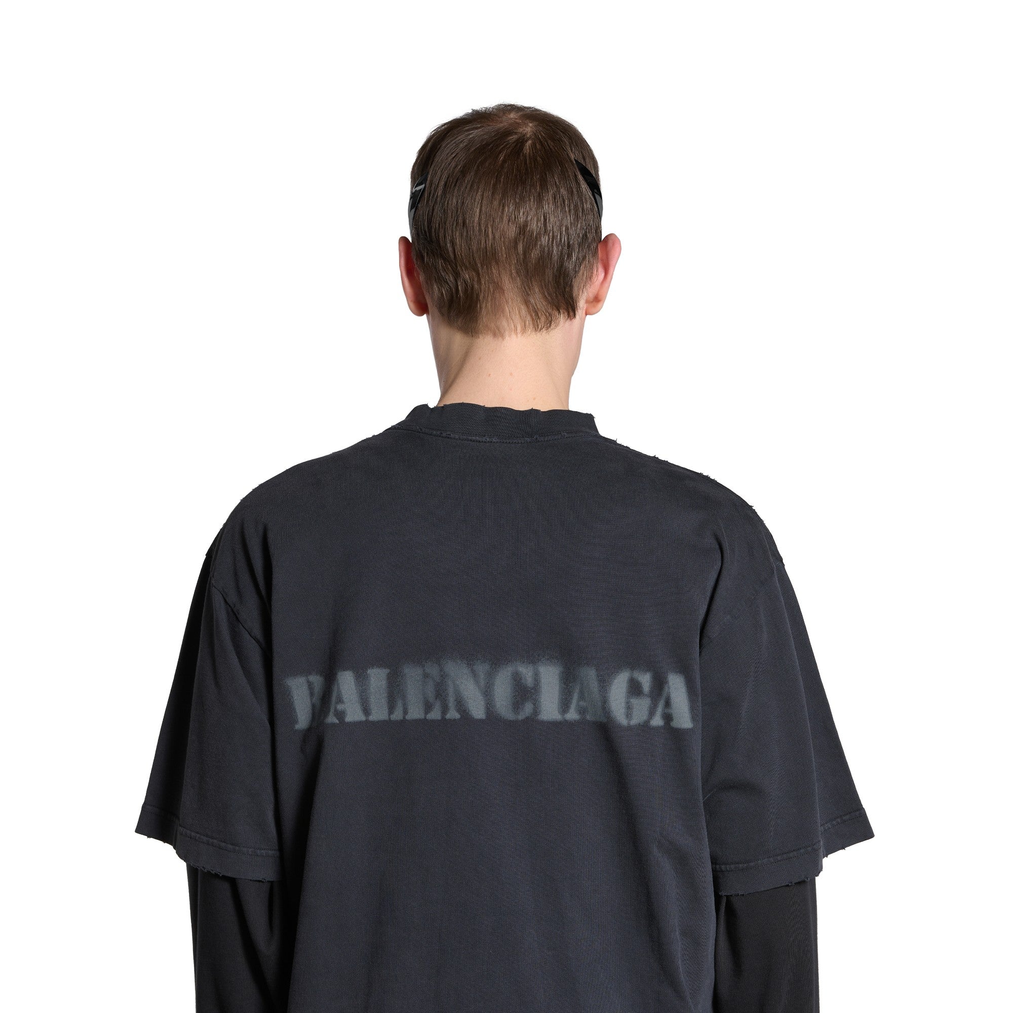 Medium Fit T-Shirt - Faded Black/Anthracite - Image 3