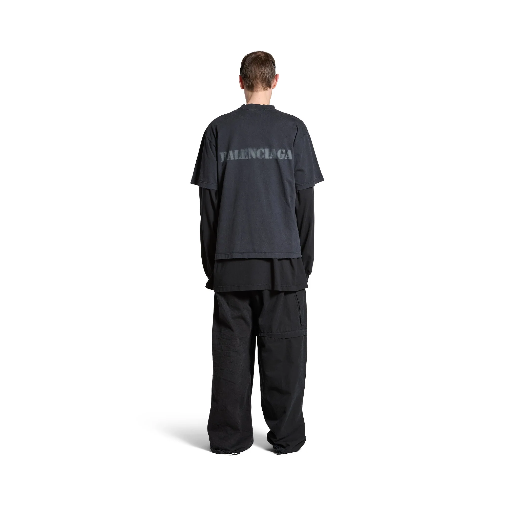 Medium Fit T-Shirt - Faded Black/Anthracite - Image 5