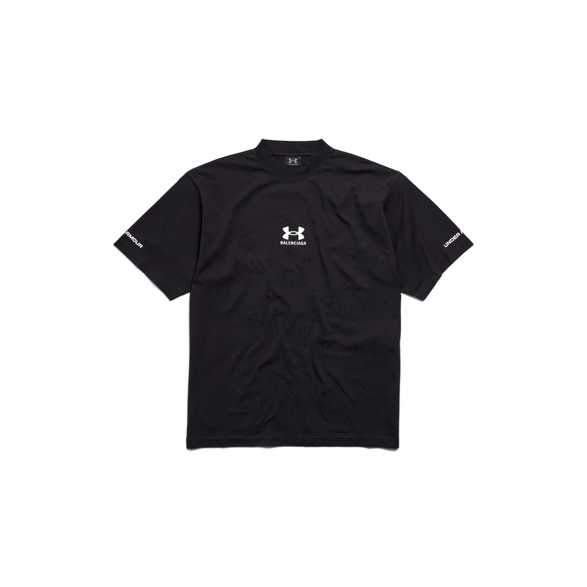 Medium Fit T-Shirt - Washed Black/White