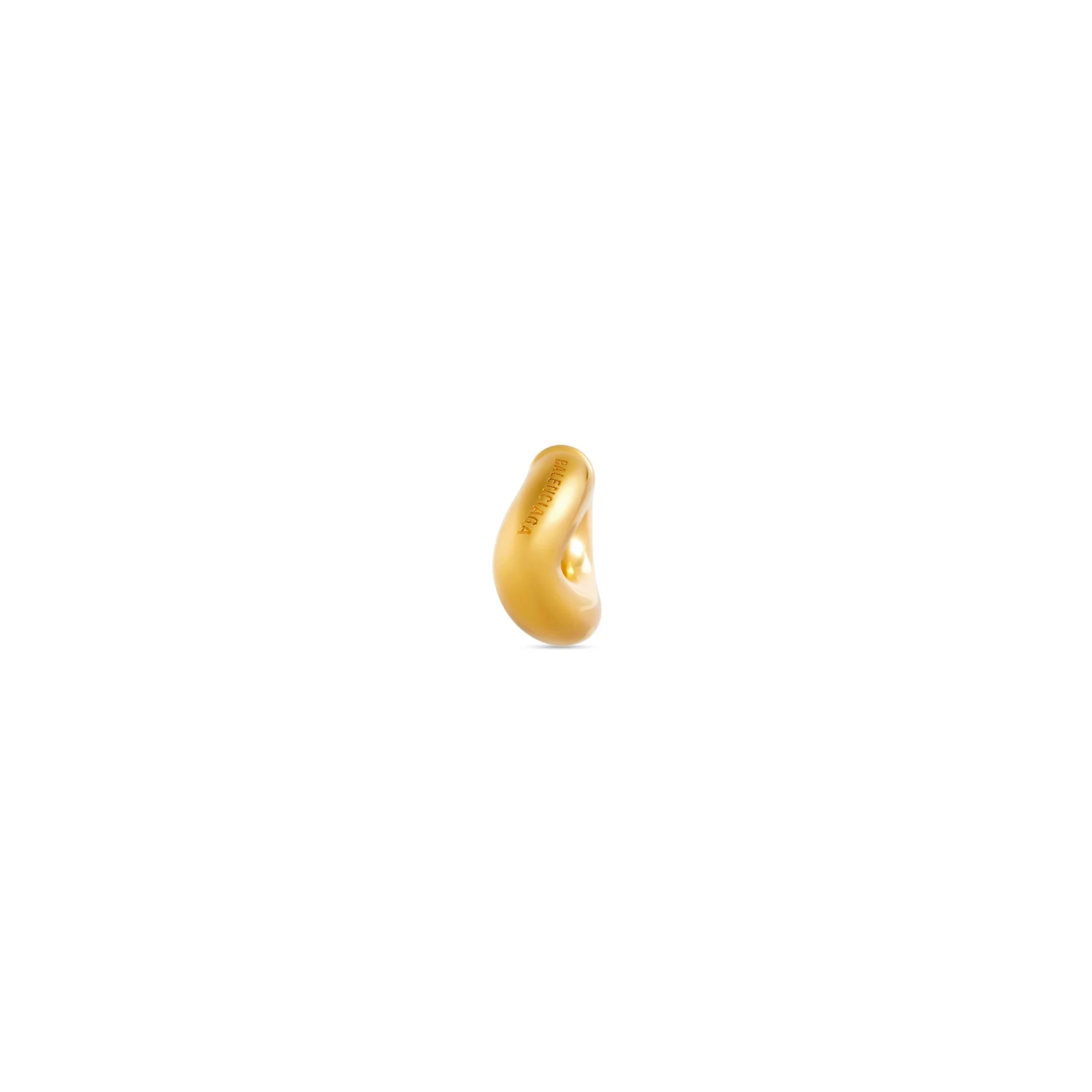 Loop Ear Cuff - Shiny Gold - Image 3