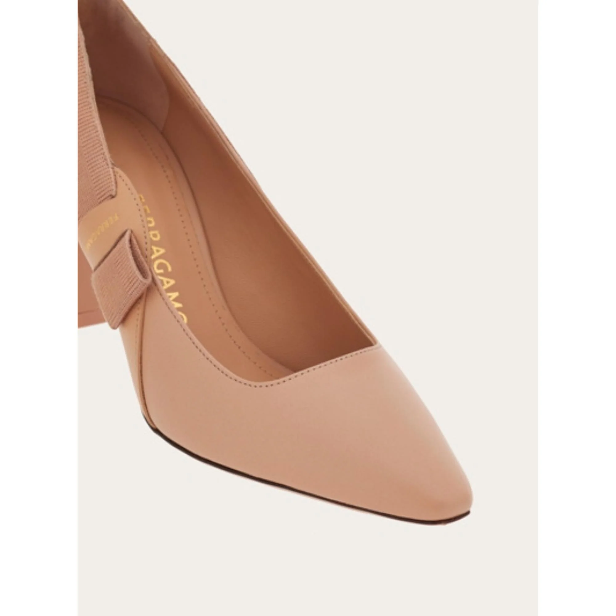 Pumps with Side Vara Bow - Amaretti - Image 6