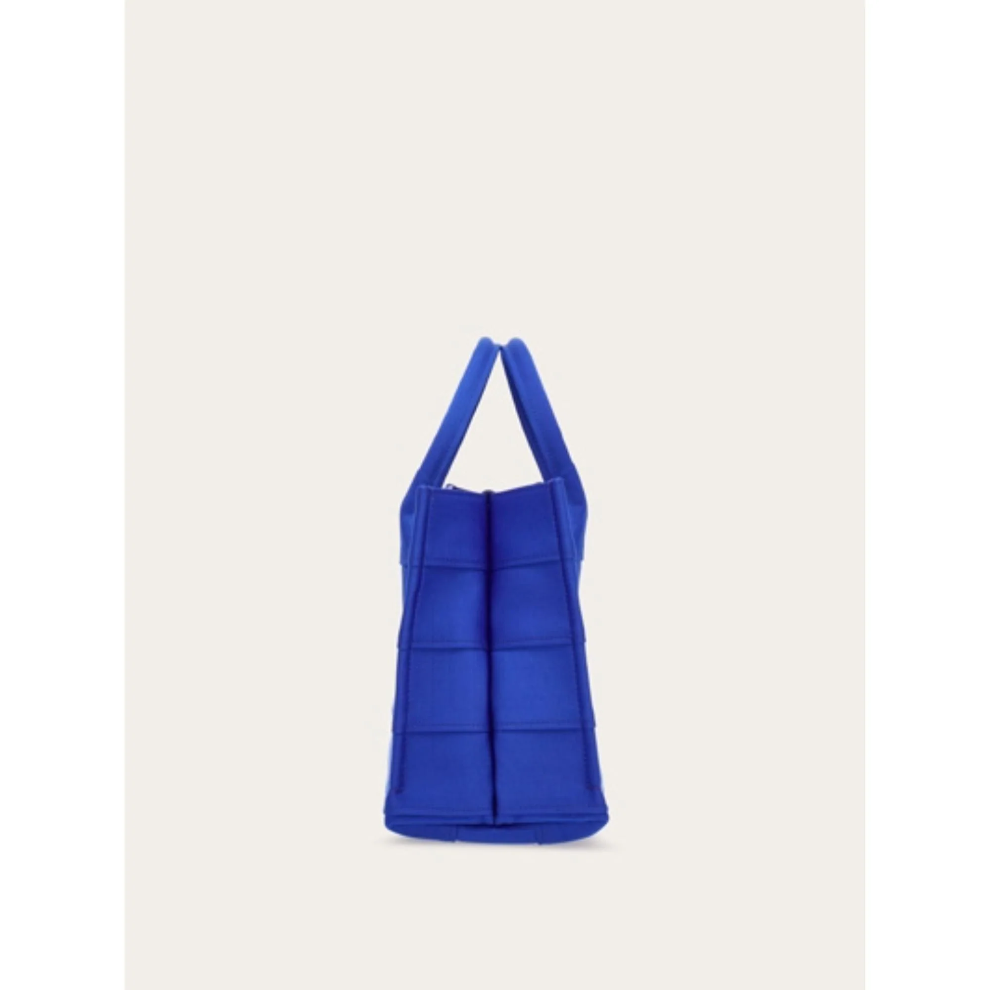 Small Tote Bag with Signature - Lapis Lazuli - Image 2