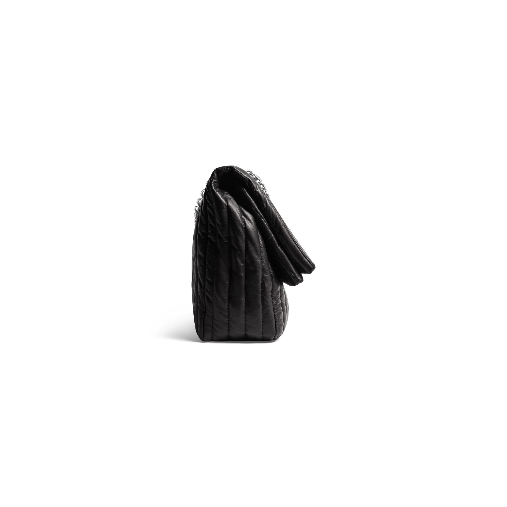 Monaco Chain Bag L - Black - Image 7