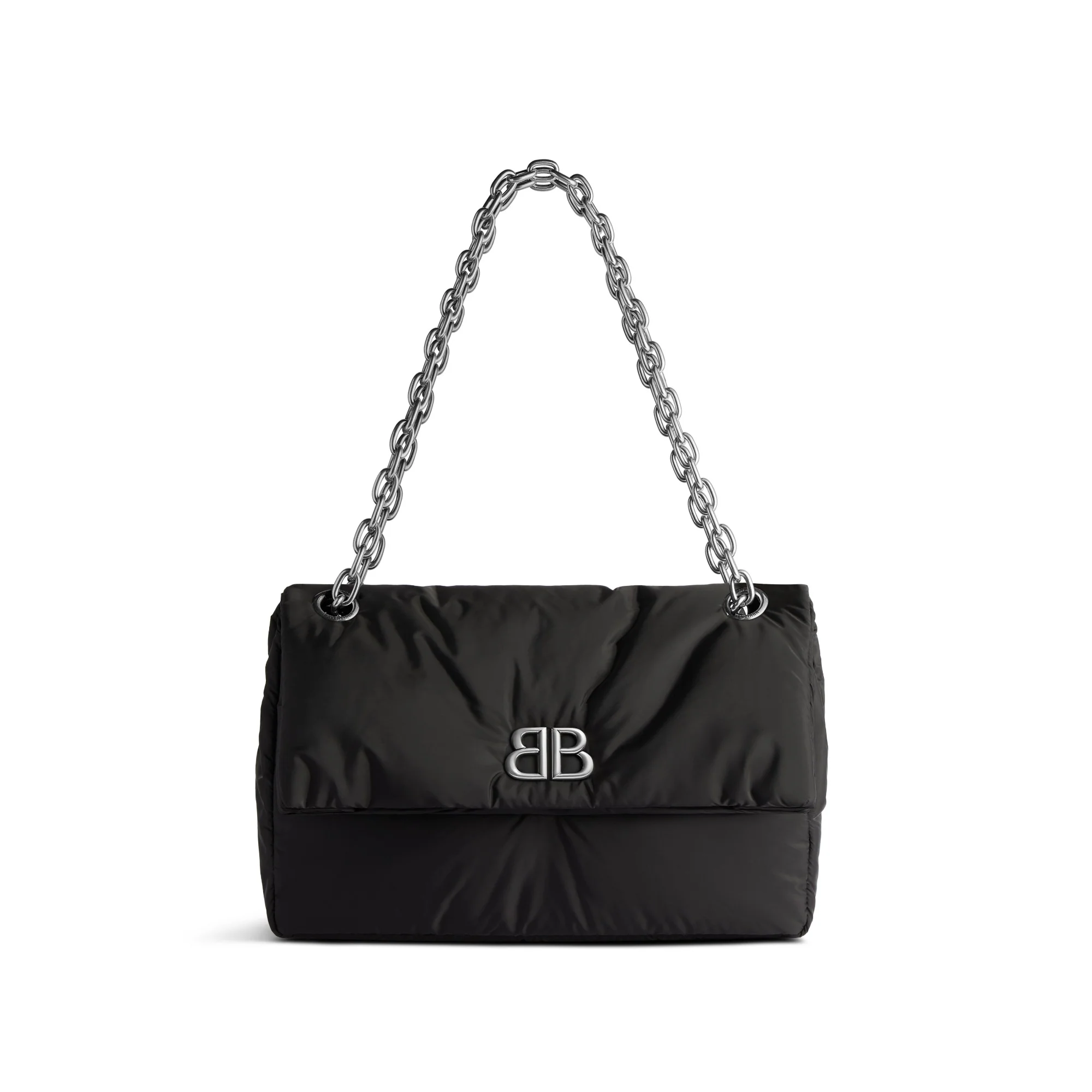 Monaco Chain Bag M - Black