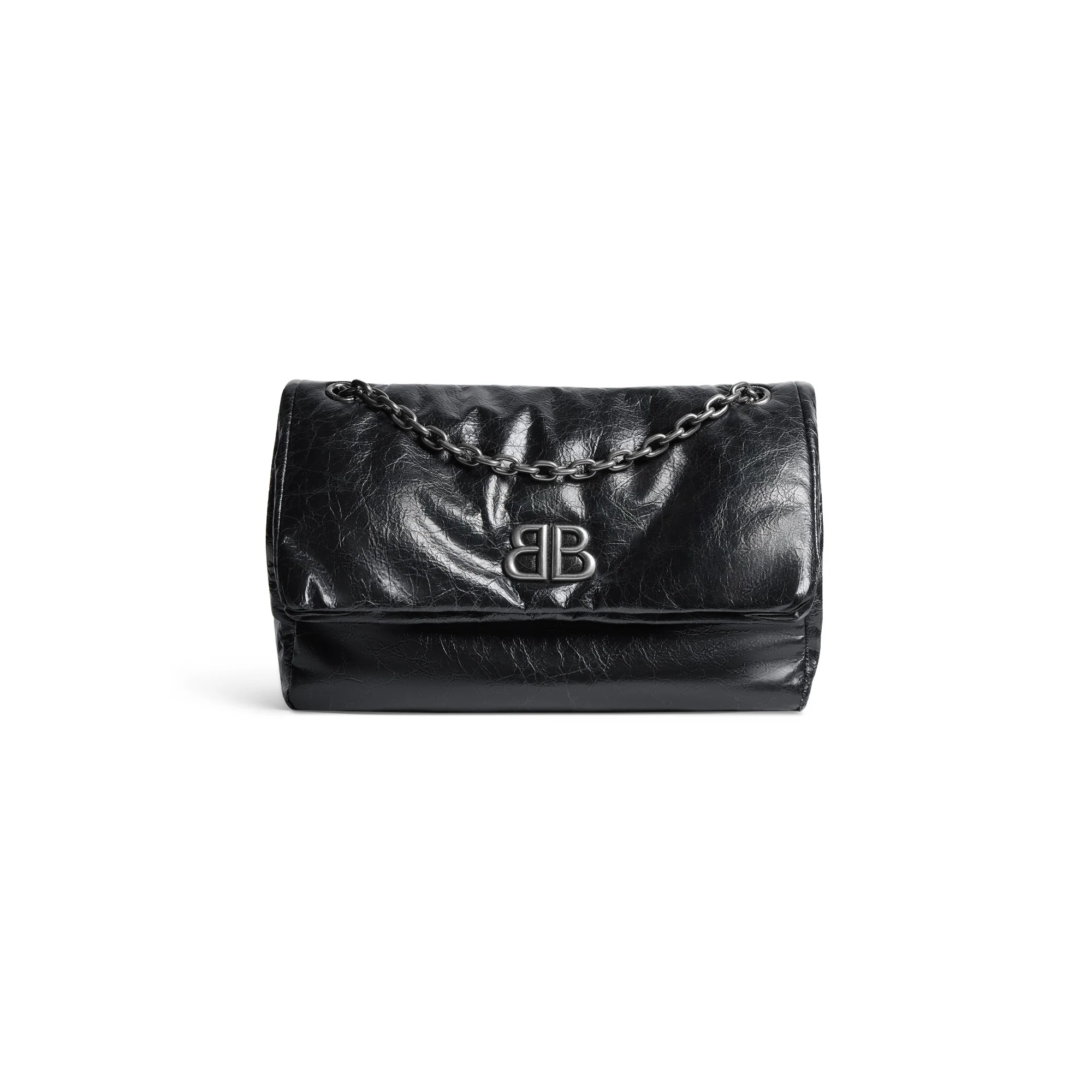 Monaco Chain Bag M - Black