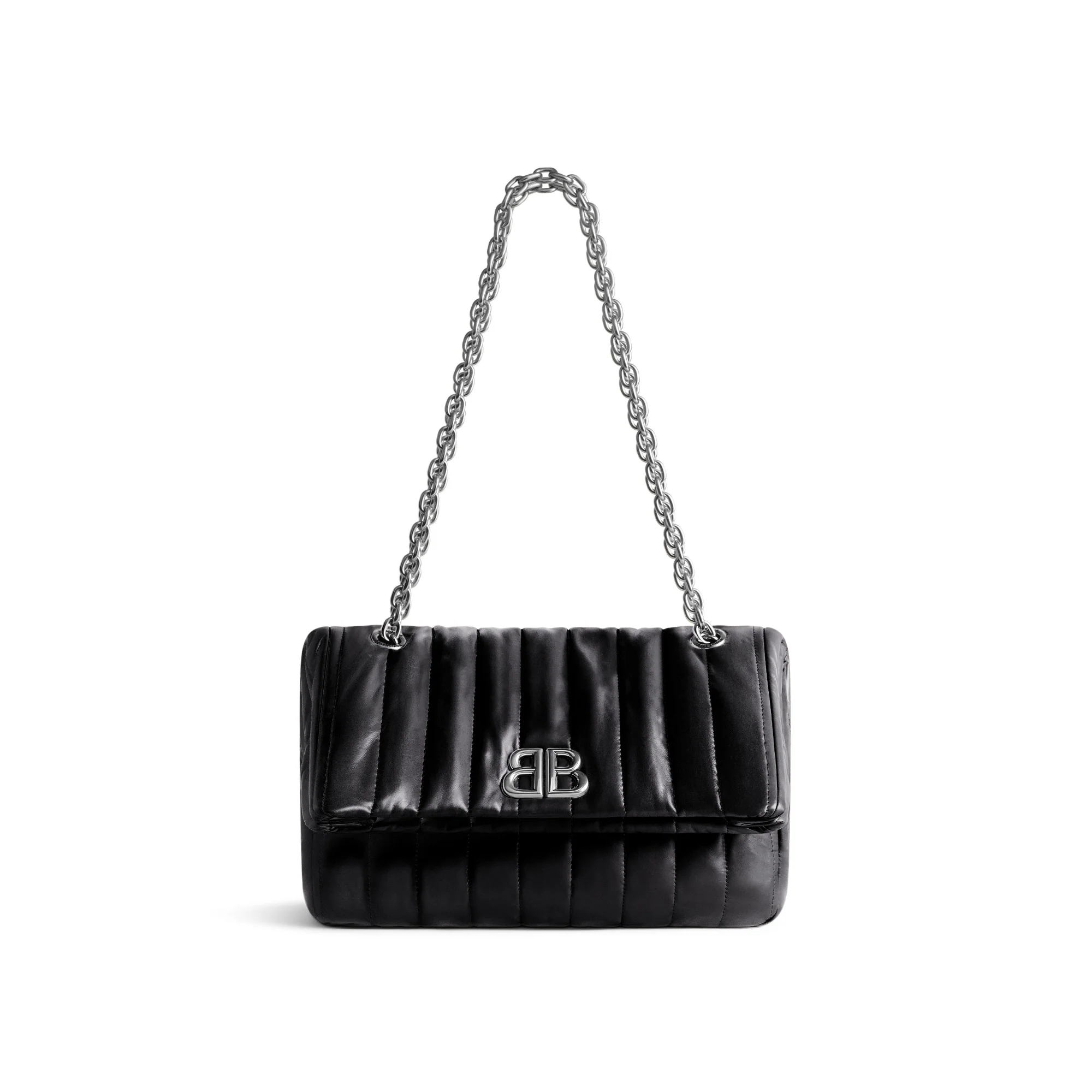 Monaco Chain Bag S - Black - Image 3