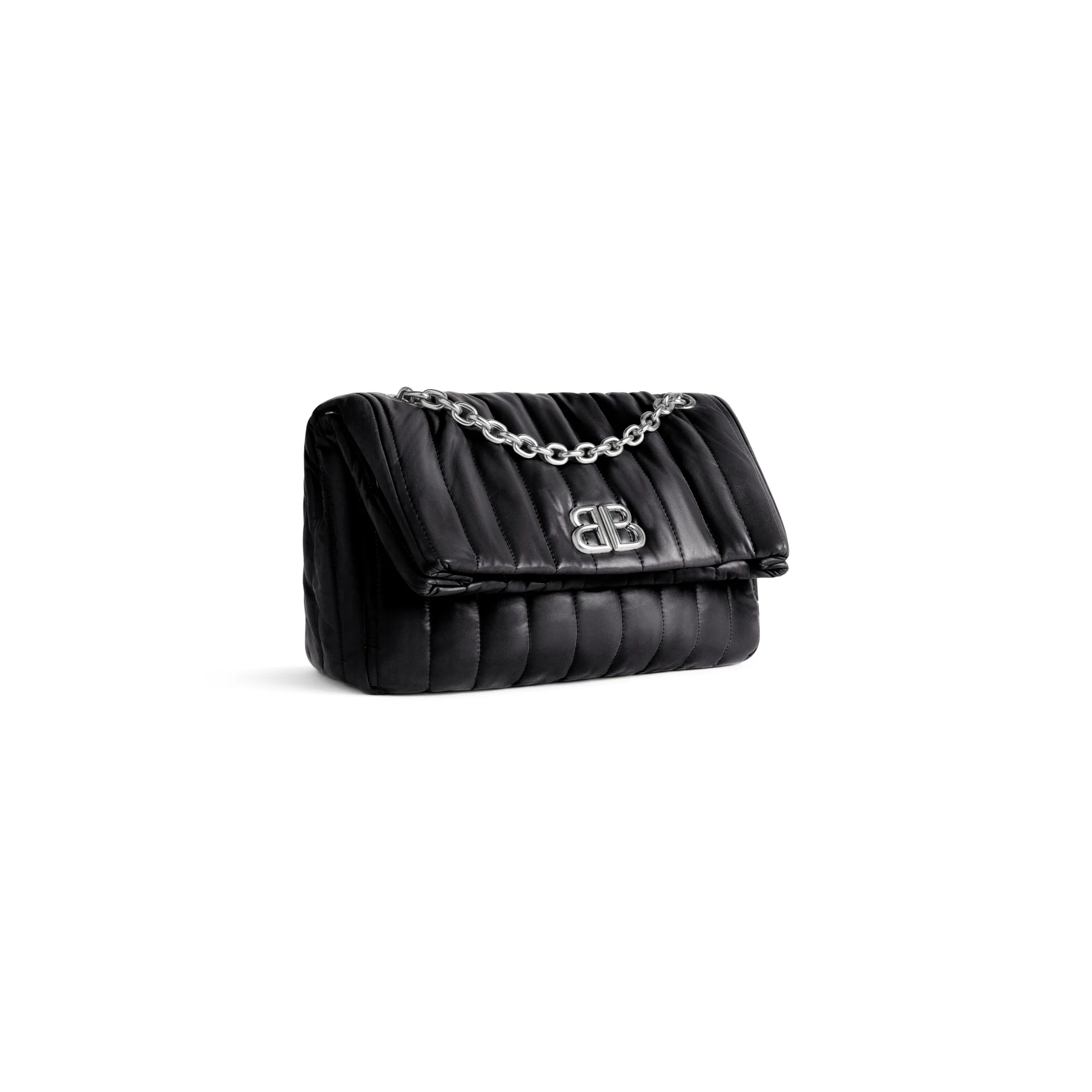 Monaco Chain Bag S - Black - Image 5
