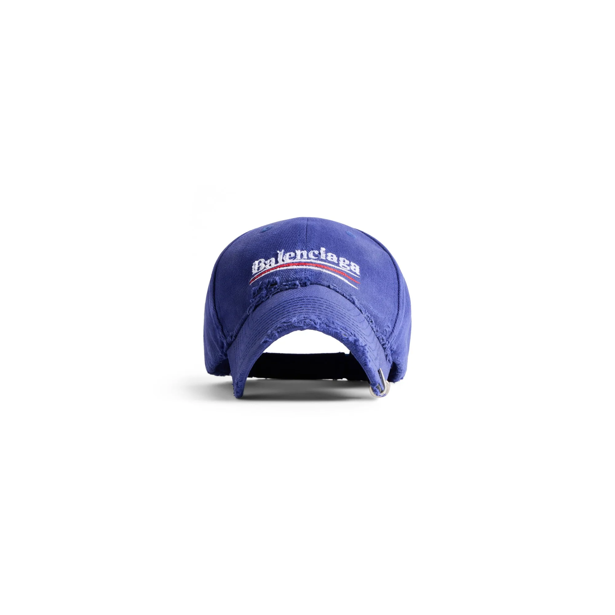 Hat Up Political Cap - Sapphire/White