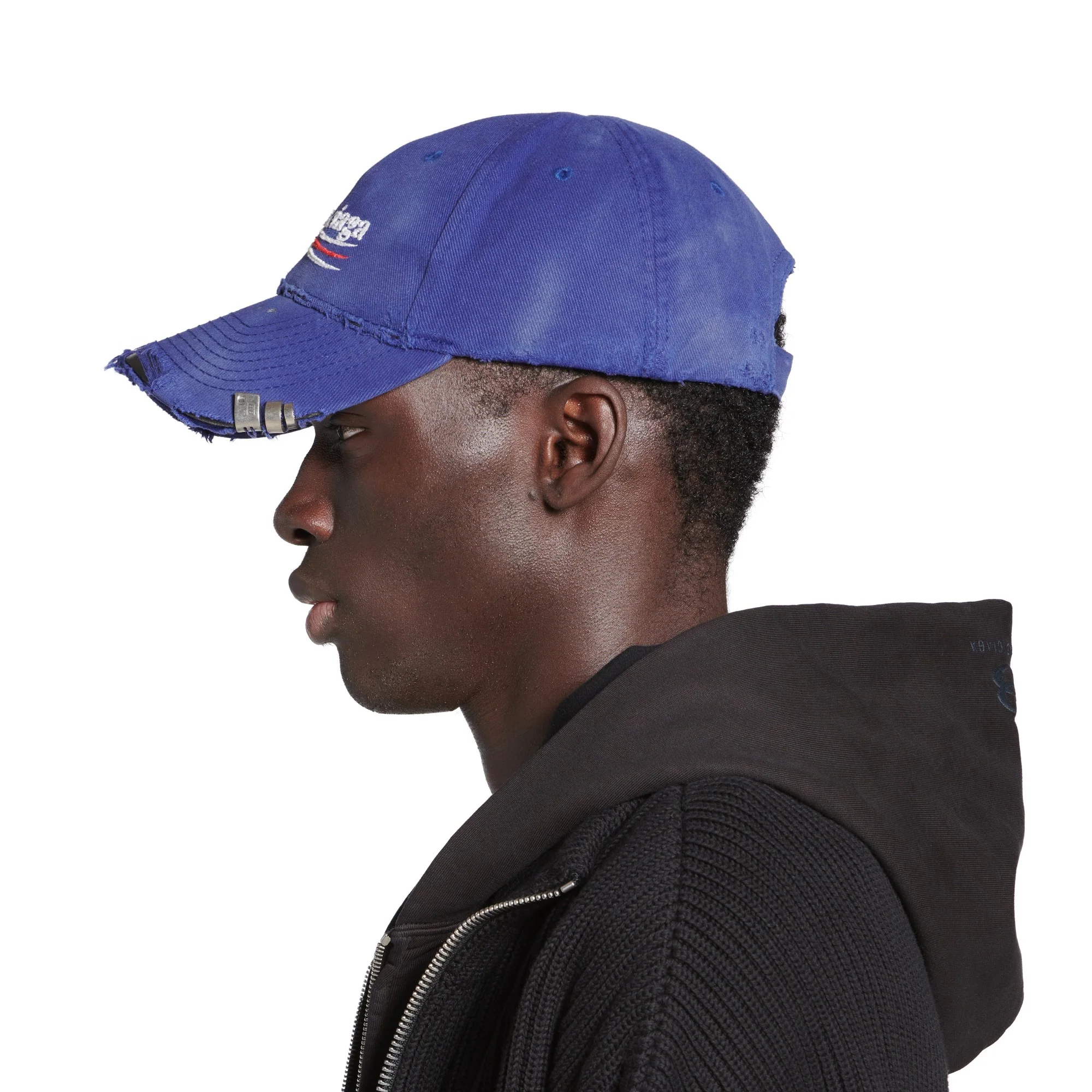 Hat Up Political Cap - Sapphire/White - Image 4