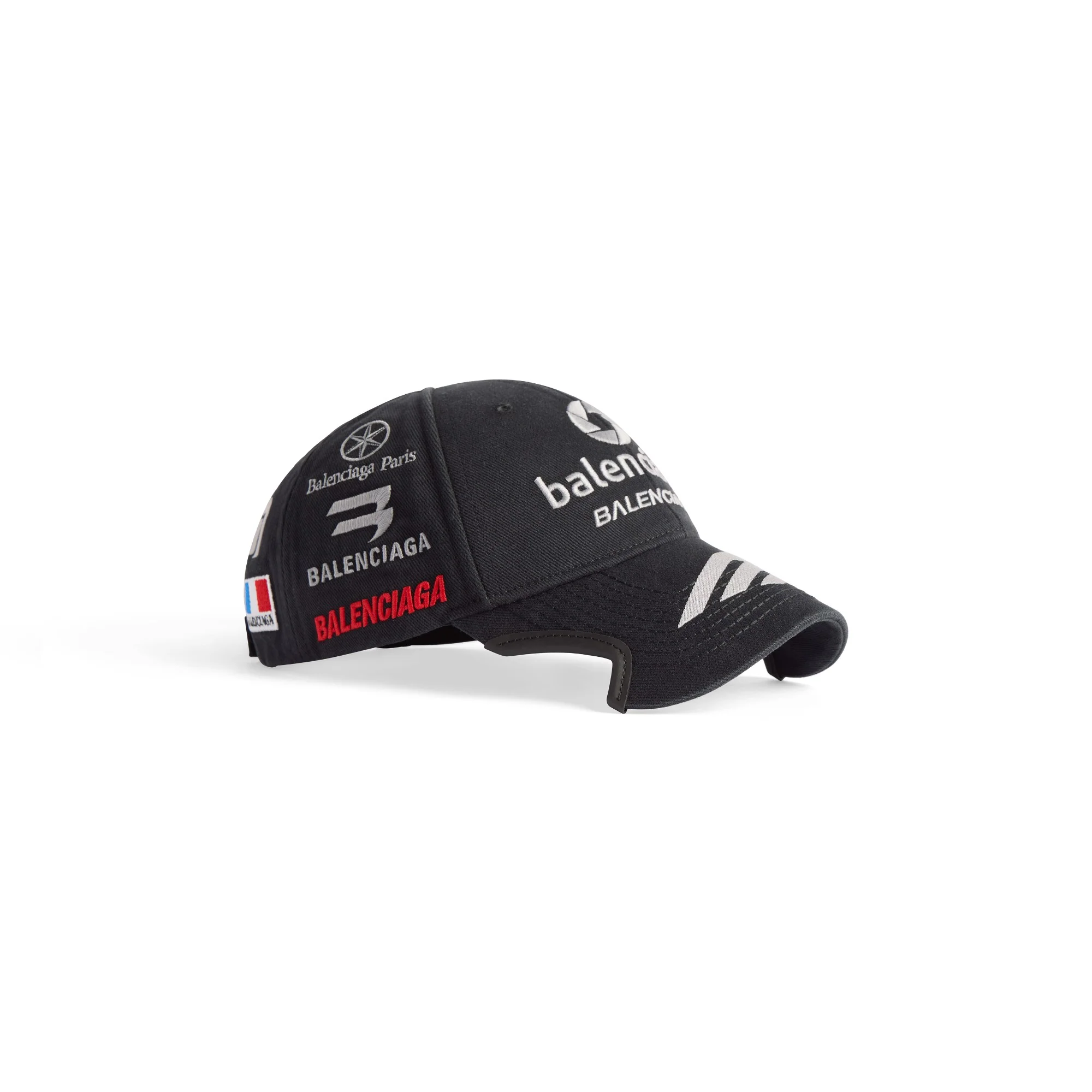Hat Racer Cap - Black - Image 5