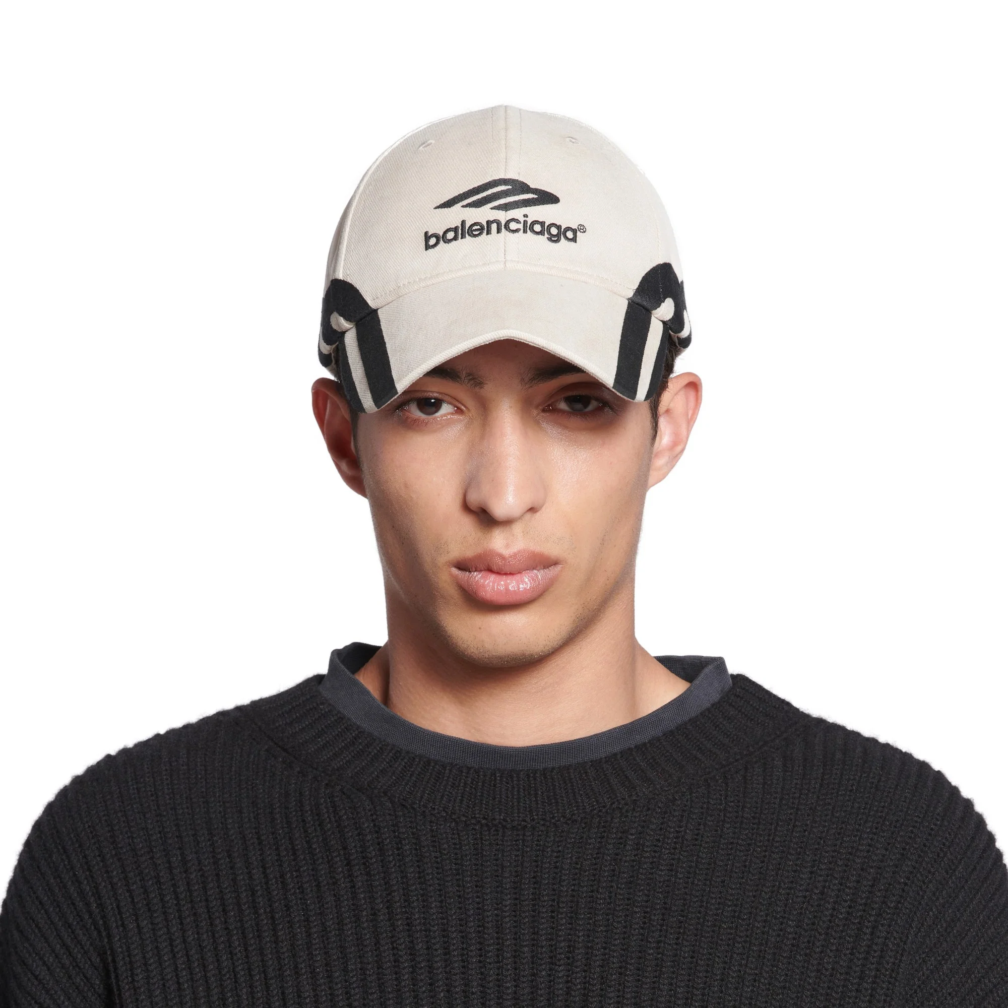Hat 3B Bal Cap - Light Beige/Black - Image 5