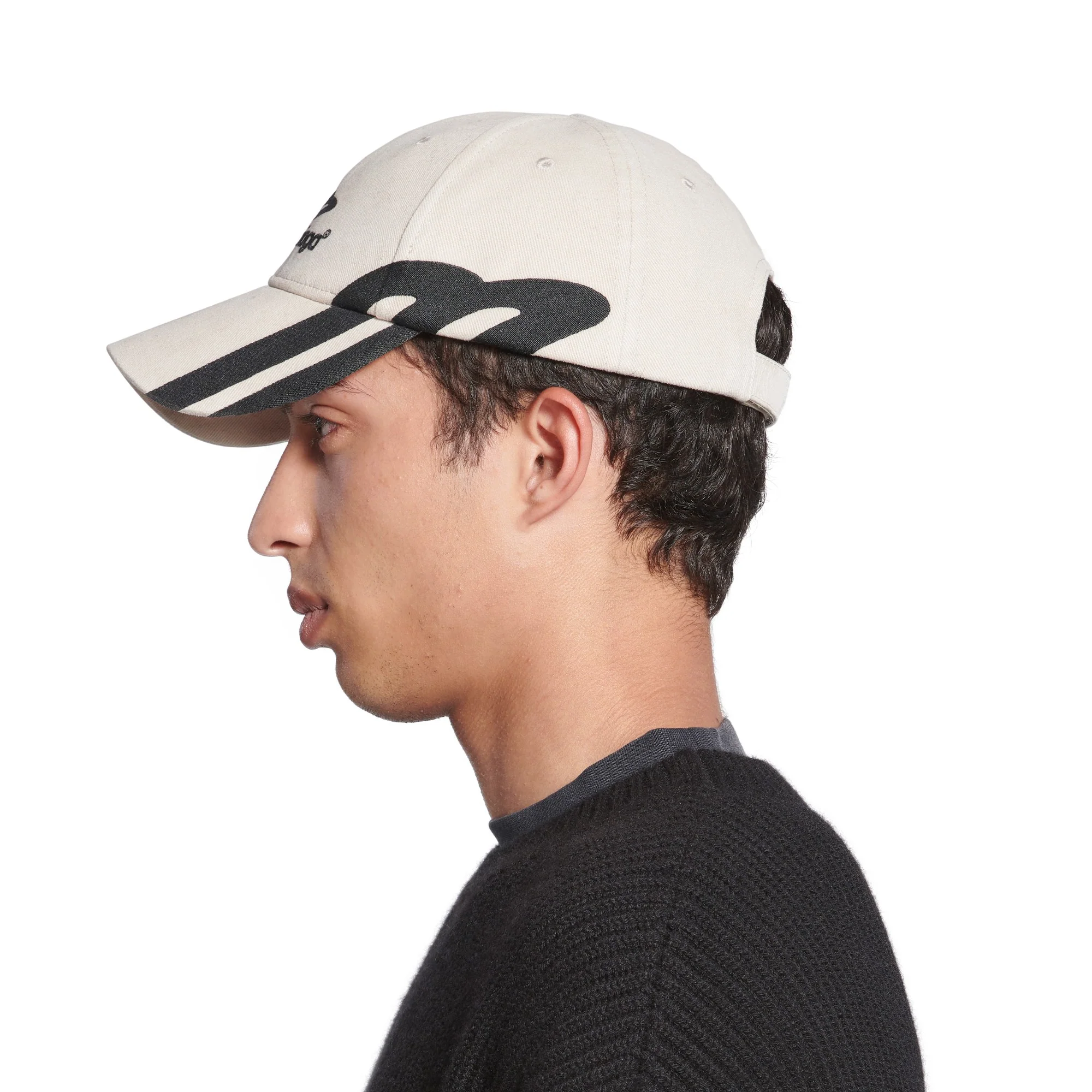 Hat 3B Bal Cap - Light Beige/Black - Image 6