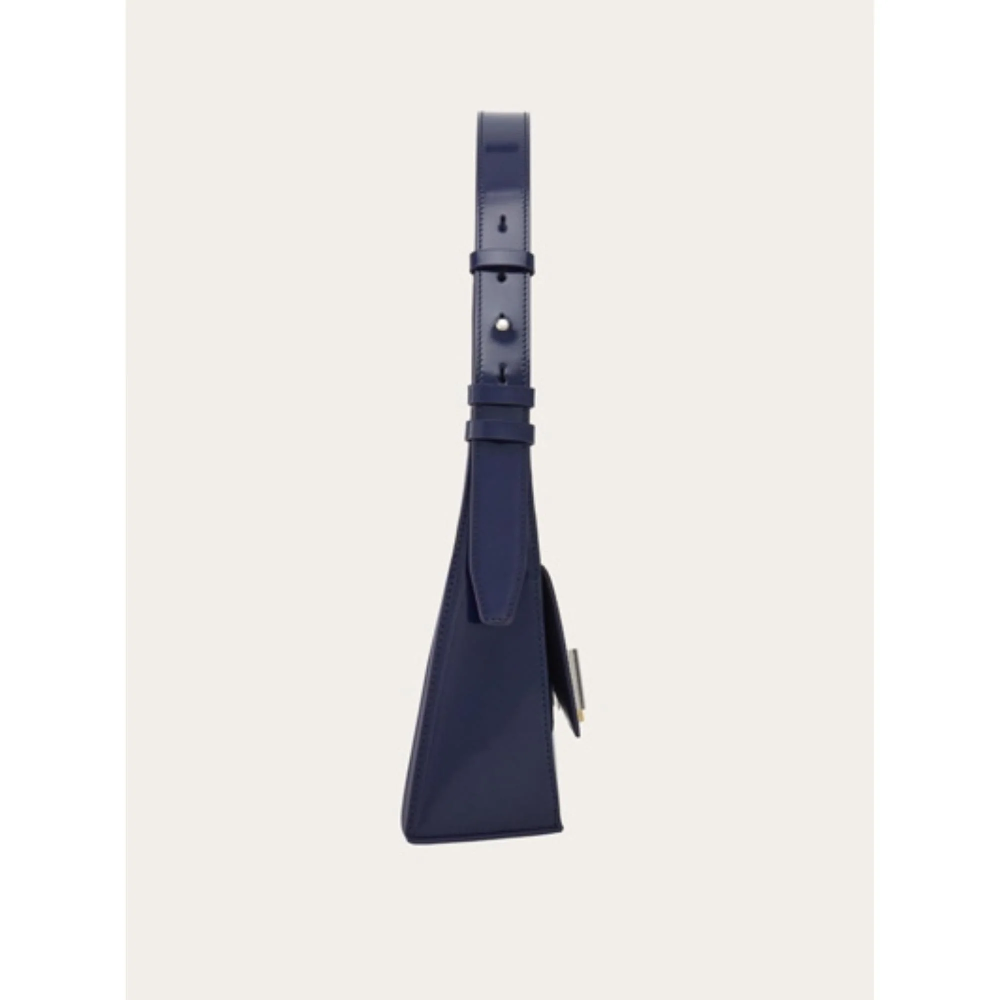 Geometric Medium Shoulder Bag - Midnight Blue - Image 2