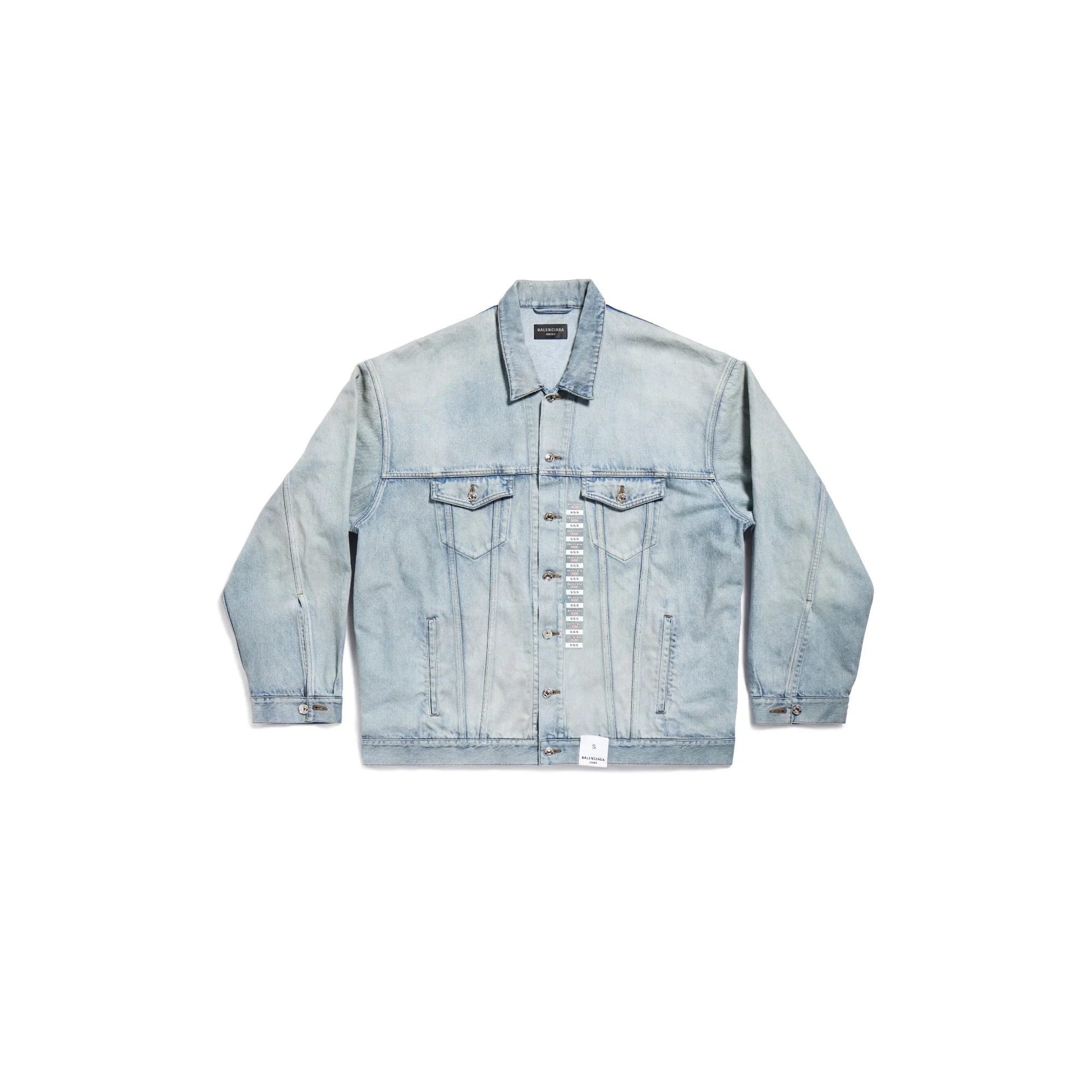 Sticker Jacket - Dirty Blue