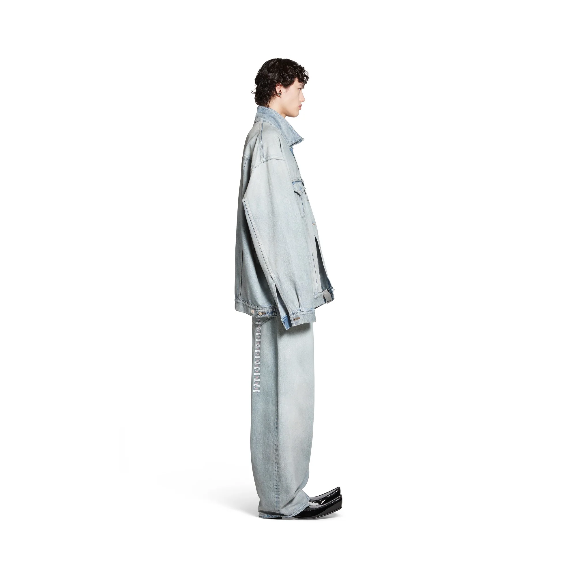 Sticker Jacket - Dirty Blue - Image 6
