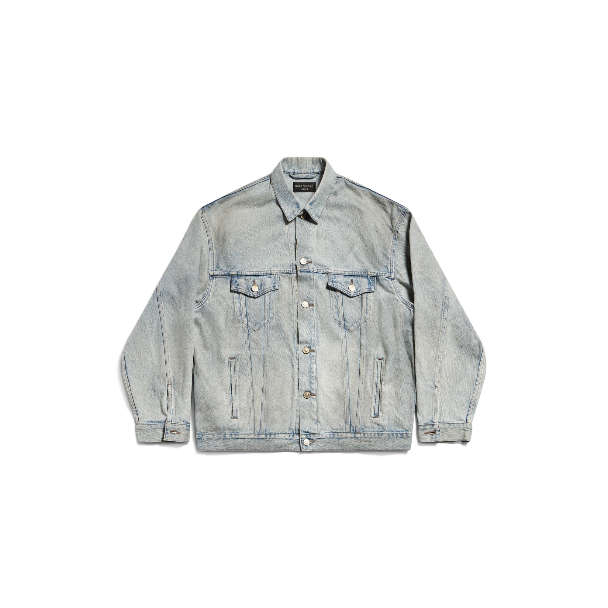 Large Fit Jacket - Dirty Blue