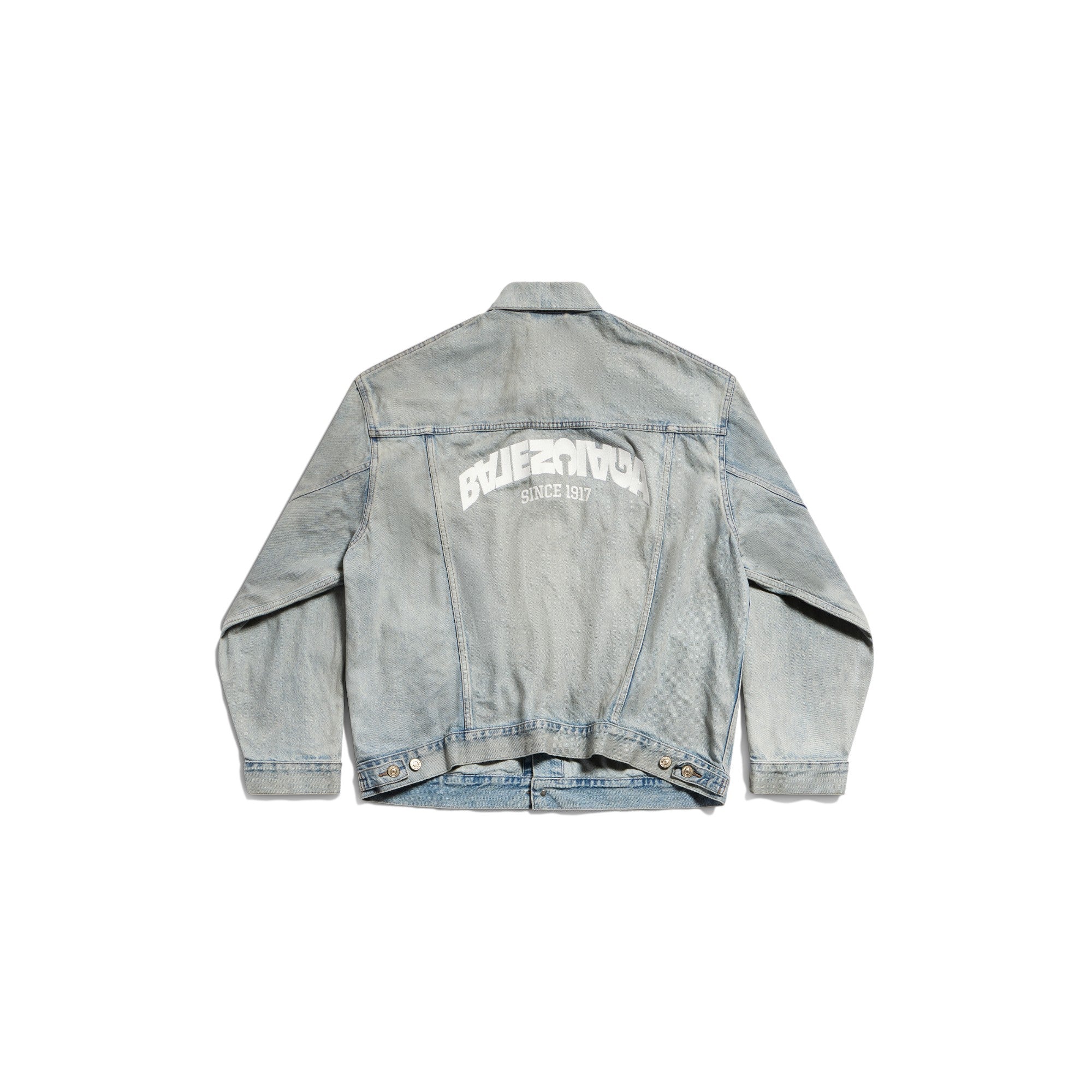 Large Fit Jacket - Dirty Blue - Image 2