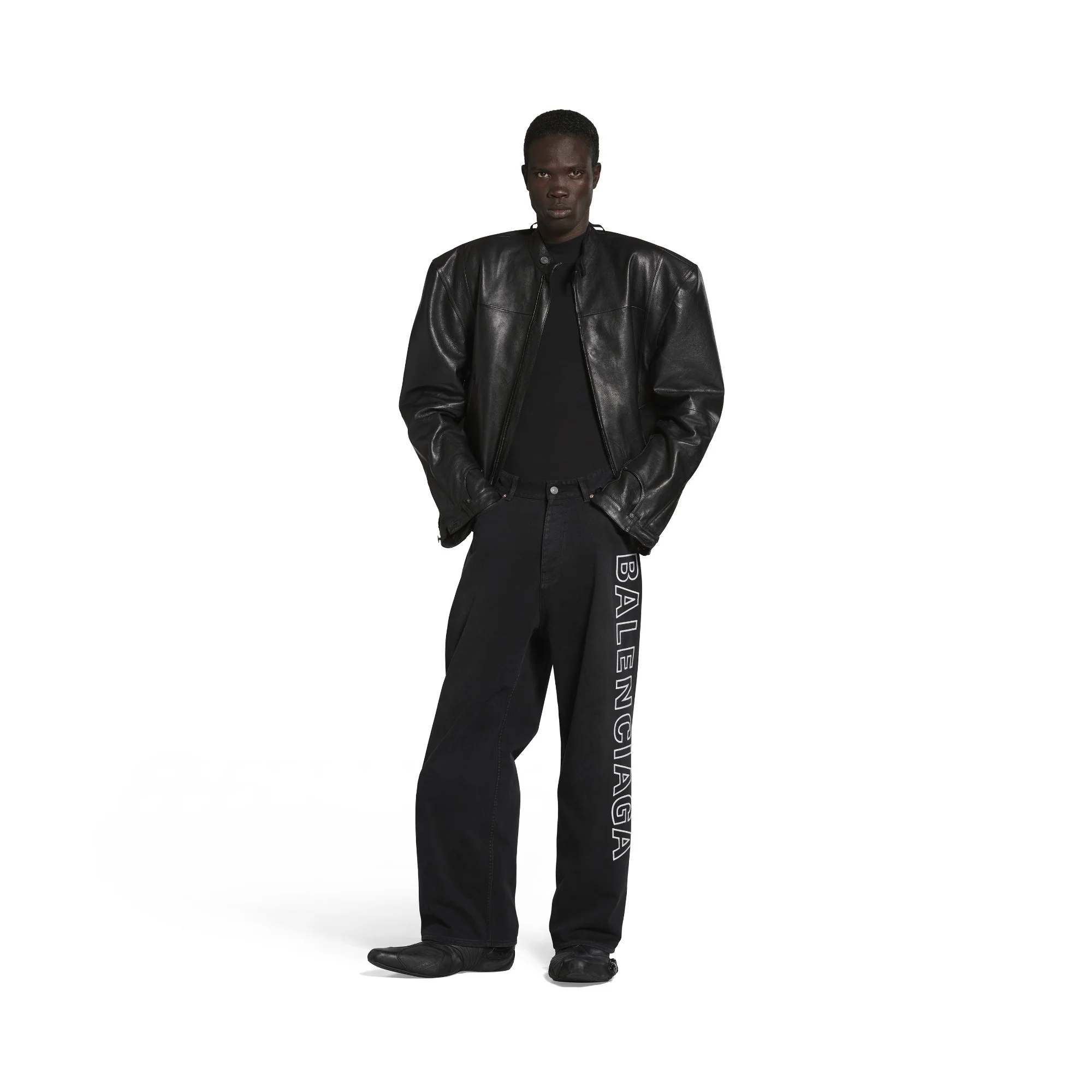 Baggy Pants - Sunbleached Black - Image 4