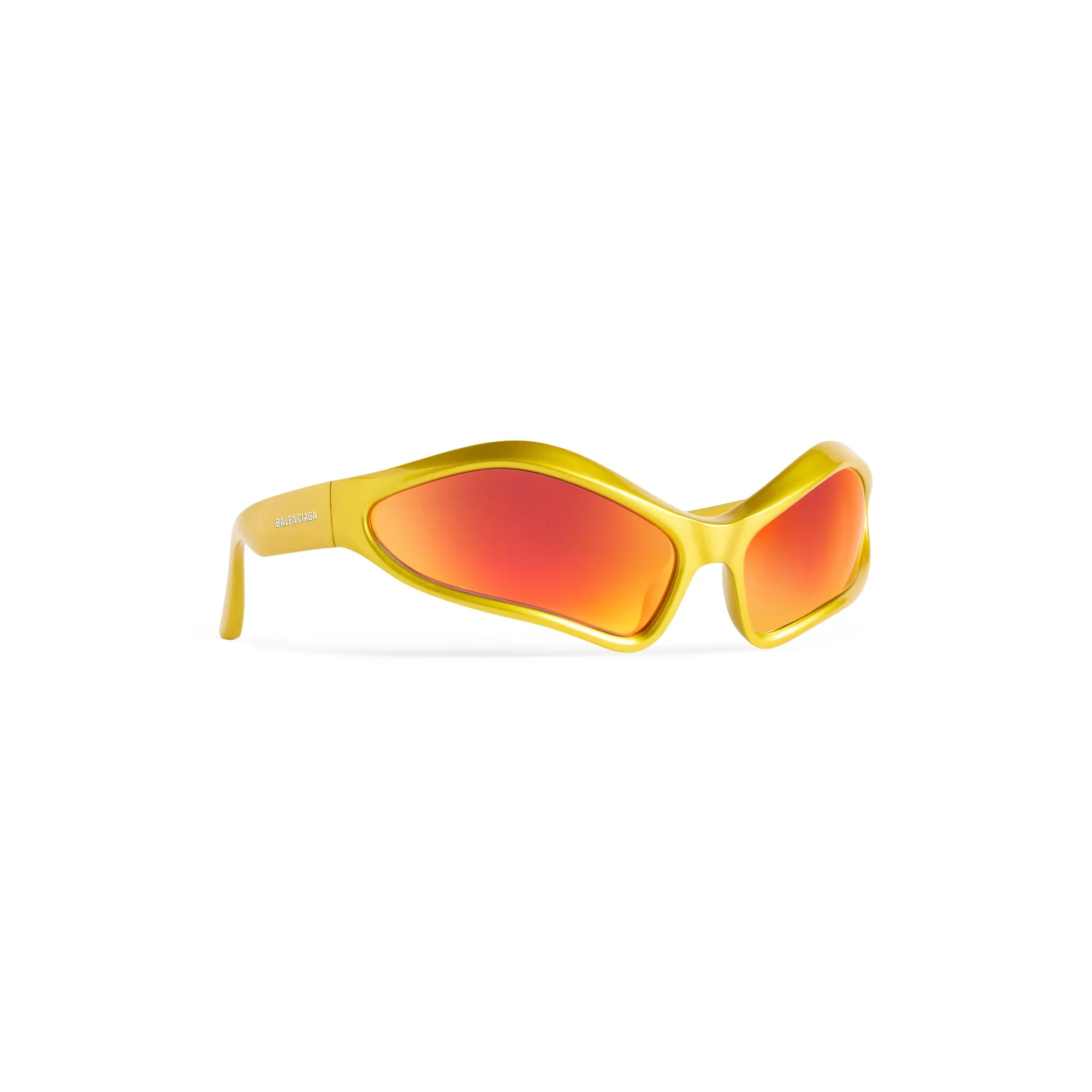 Fennec Oval 0314S - Yellow/Mirror Red - Image 3