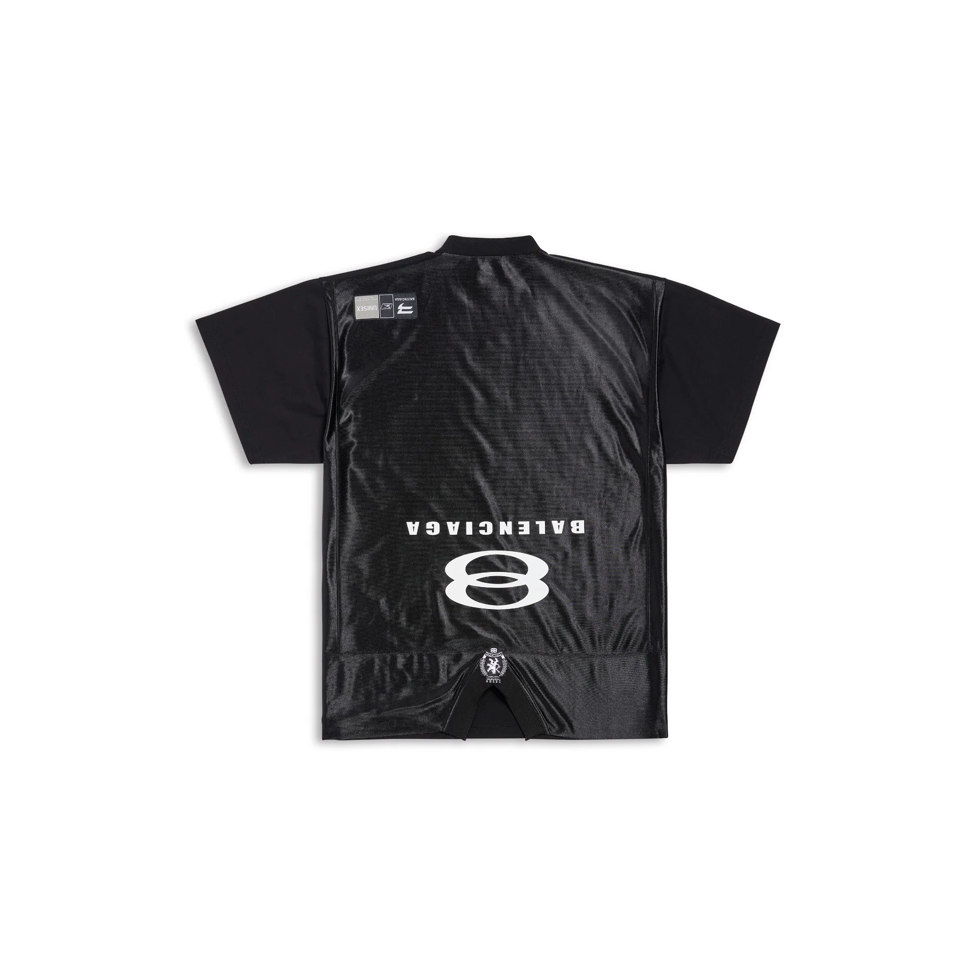 Deconstructed T-Shirt - Black/White - Image 2